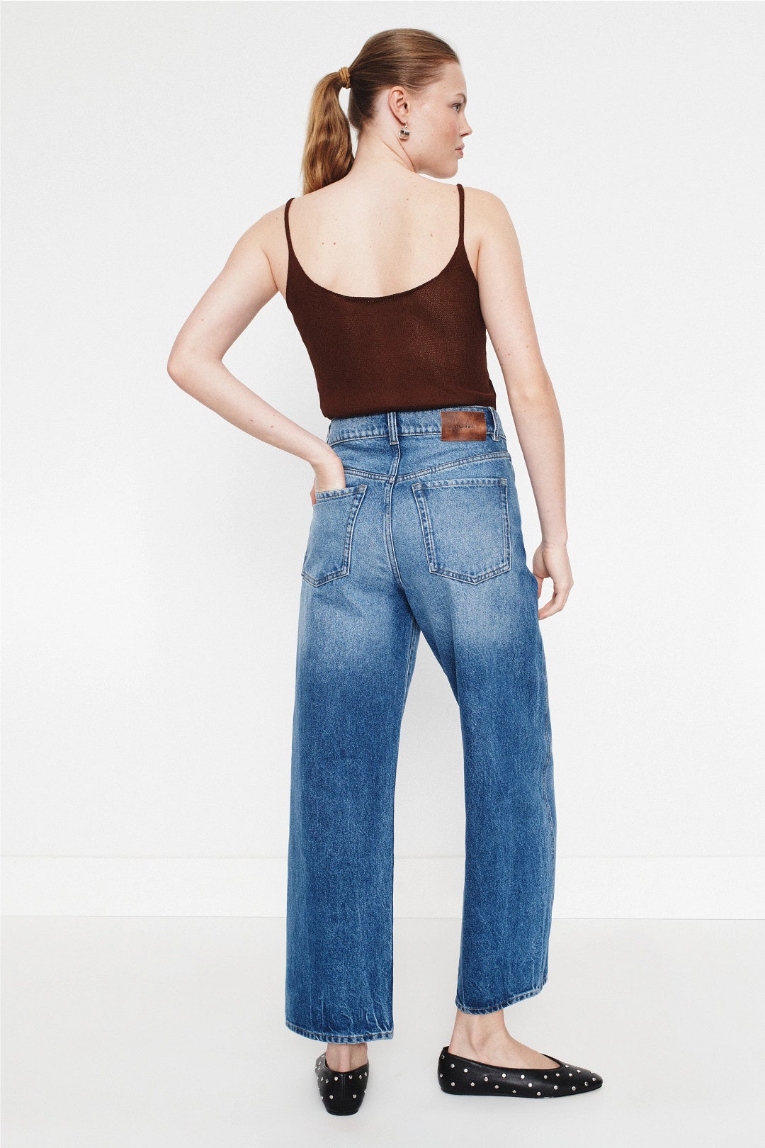 Taylor Medium Blue Relaxed Barrel Jeans by DL1961 2