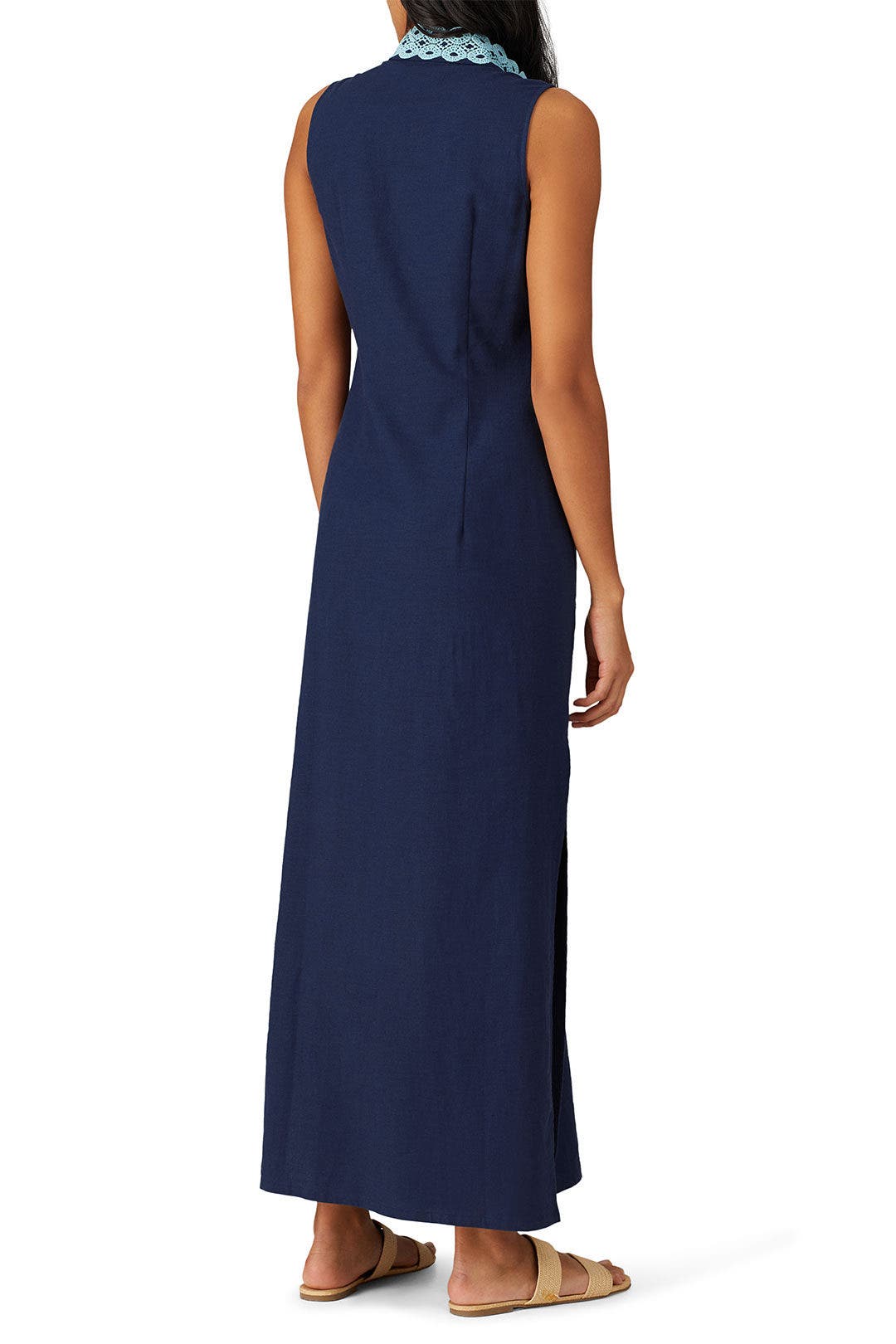 High Neck Slit Maxi by Sail to Sable 2