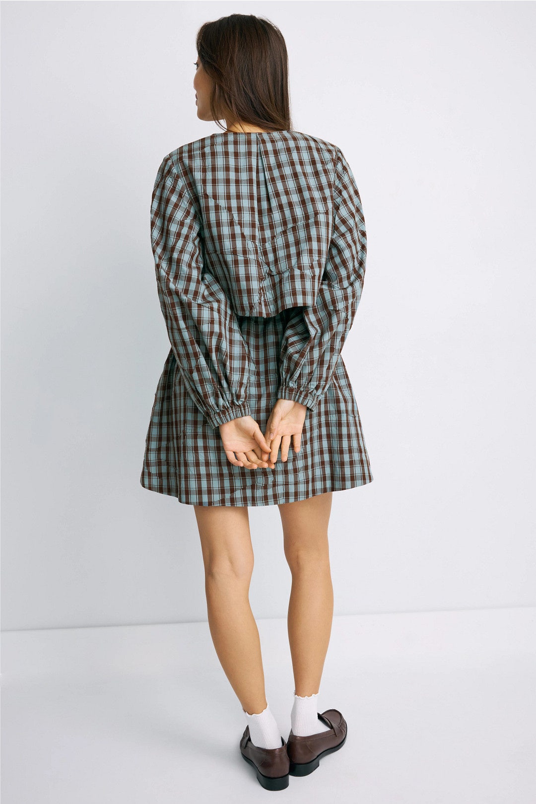 Ophelia Plaid Mini Dress by Sea New York 2