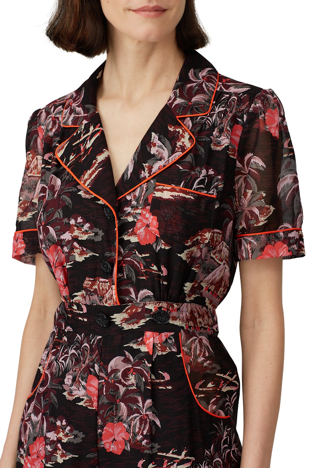 Hibiscus Islands Jumpsuit by Anna Sui 2