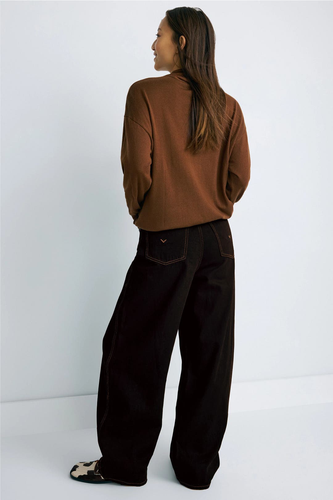 Bailey Relaxed Baggy Jeans by Hudson | Rent the Runway