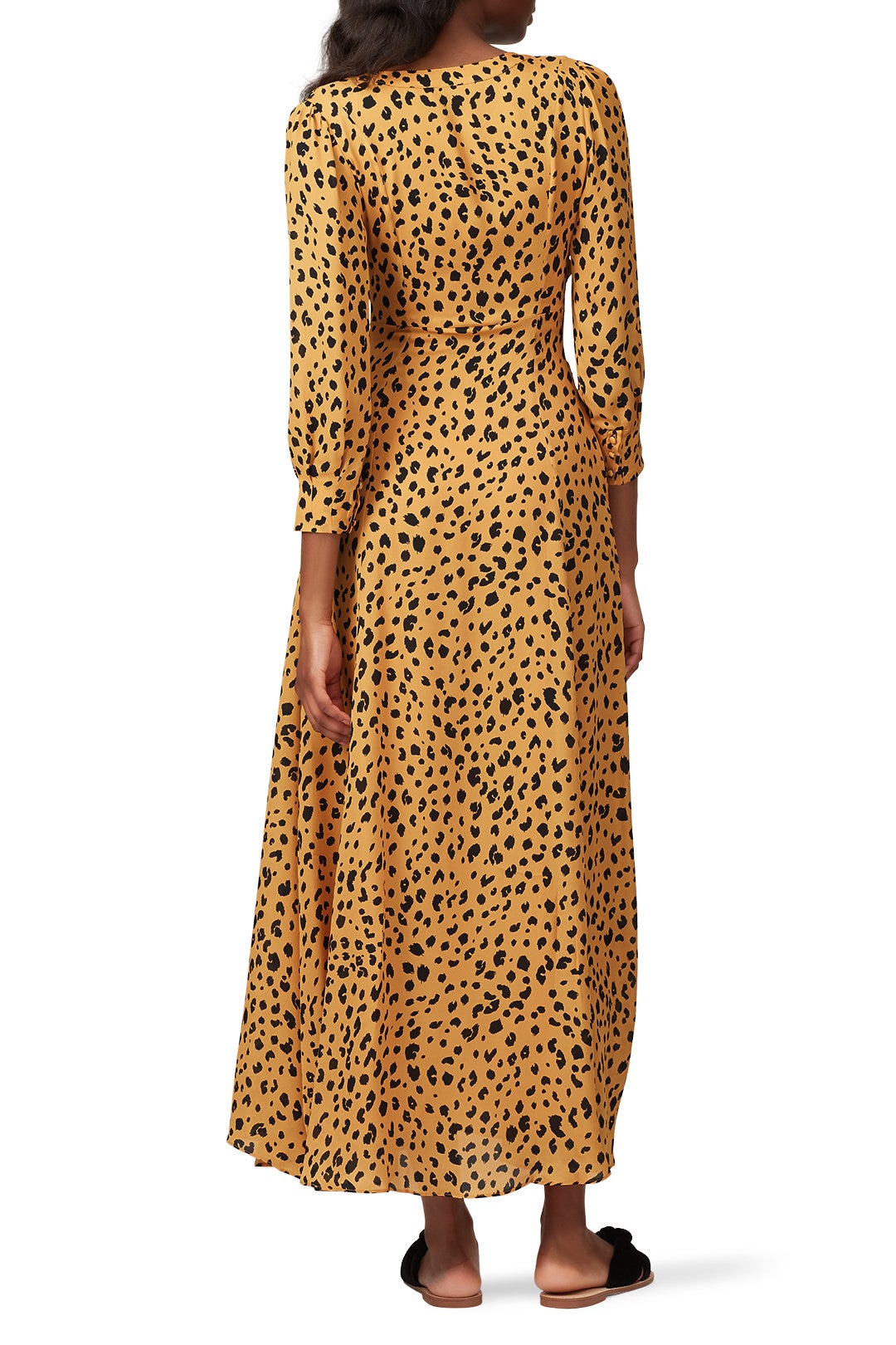 Leopard Tie Front Maxi by Nicholas 2