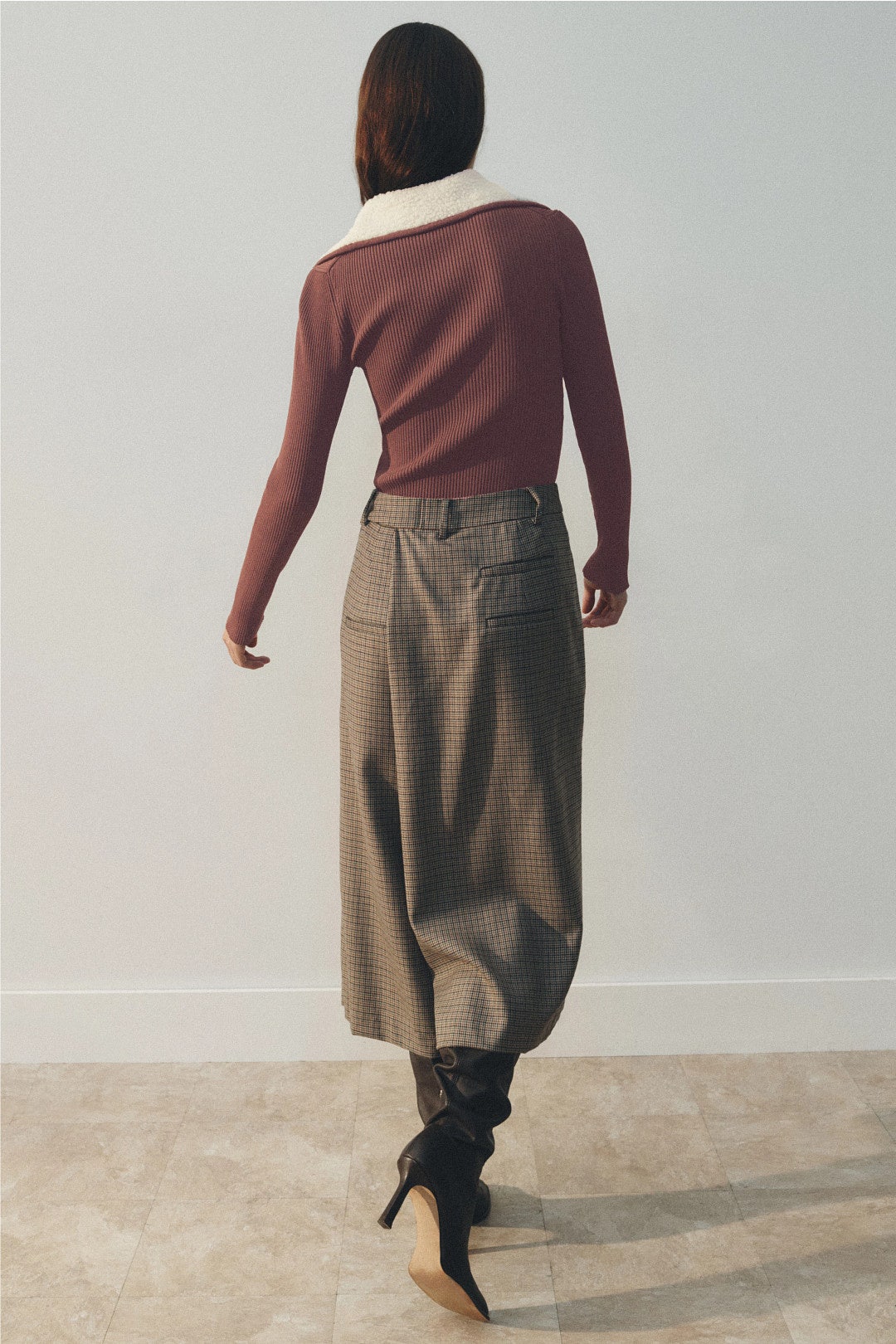 Sherpa Collared Knit by SIMKHAI 2