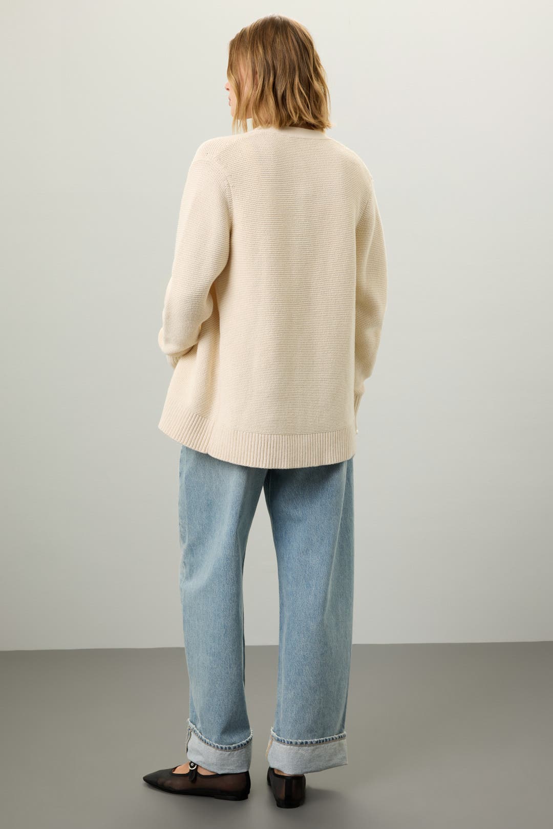 [COSYHARU公式]rowoon detail cavble cardigan 関税・送料込み Crush cashmere Rainbow Canggu Cardigan — Ikat and Pearls