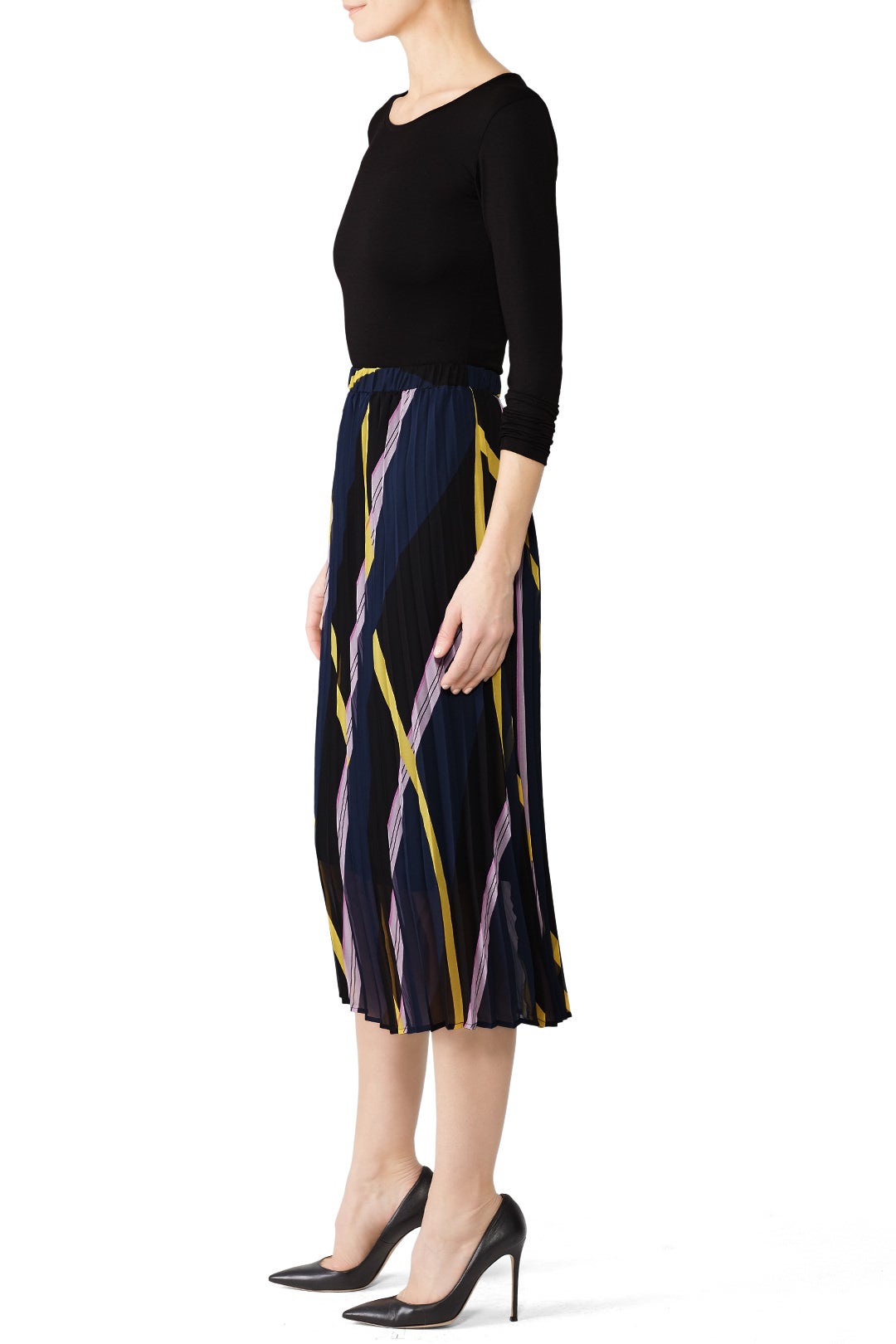 Moe Pleated Skirt by Just Female 1