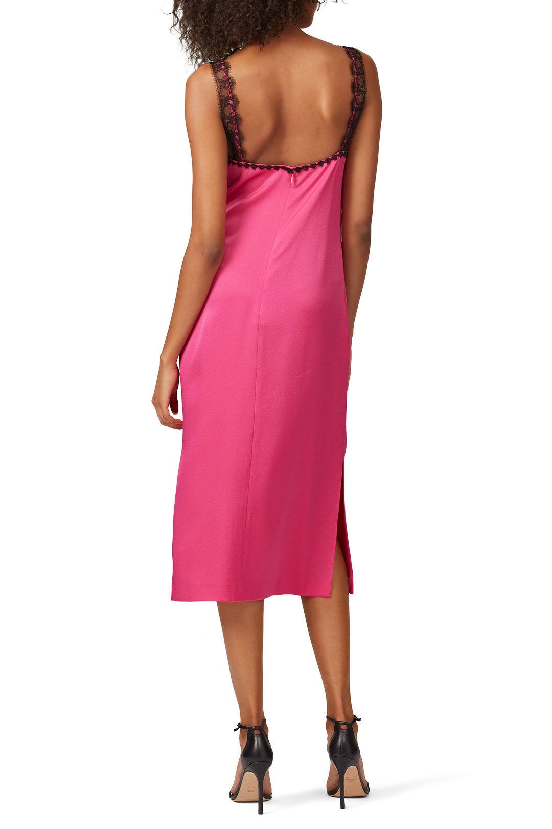 Pink Crepe Back Satin Dress by Jason Wu 2