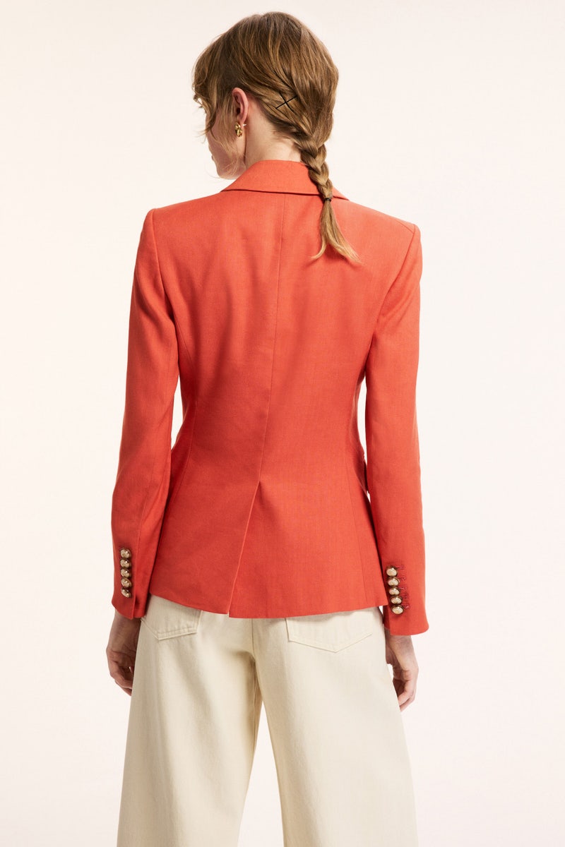 Salmon Miller Dickey Jacket by Veronica Beard - Photo 2