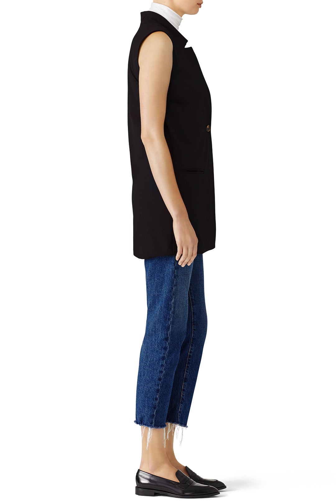 Sofia Sleeveless Vest by B Collection by Bobeau 2