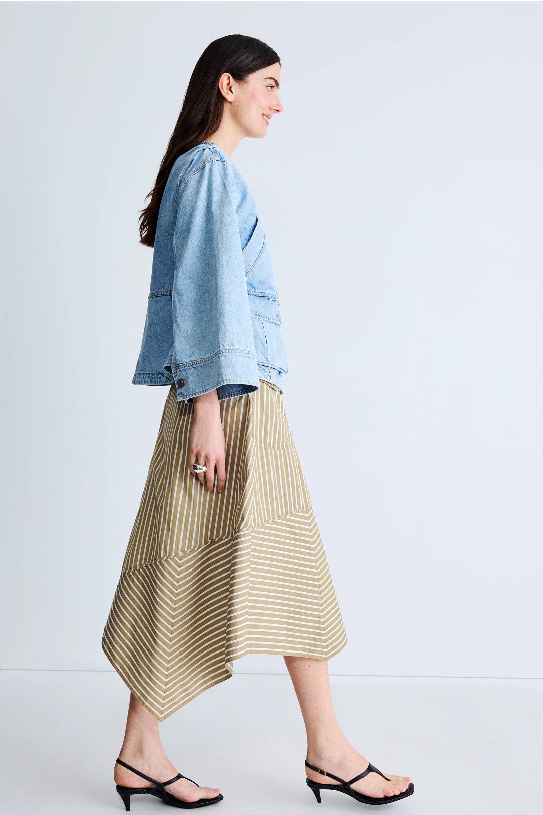 Stripe Wrap Skirt by 3.1 Phillip Lim 1