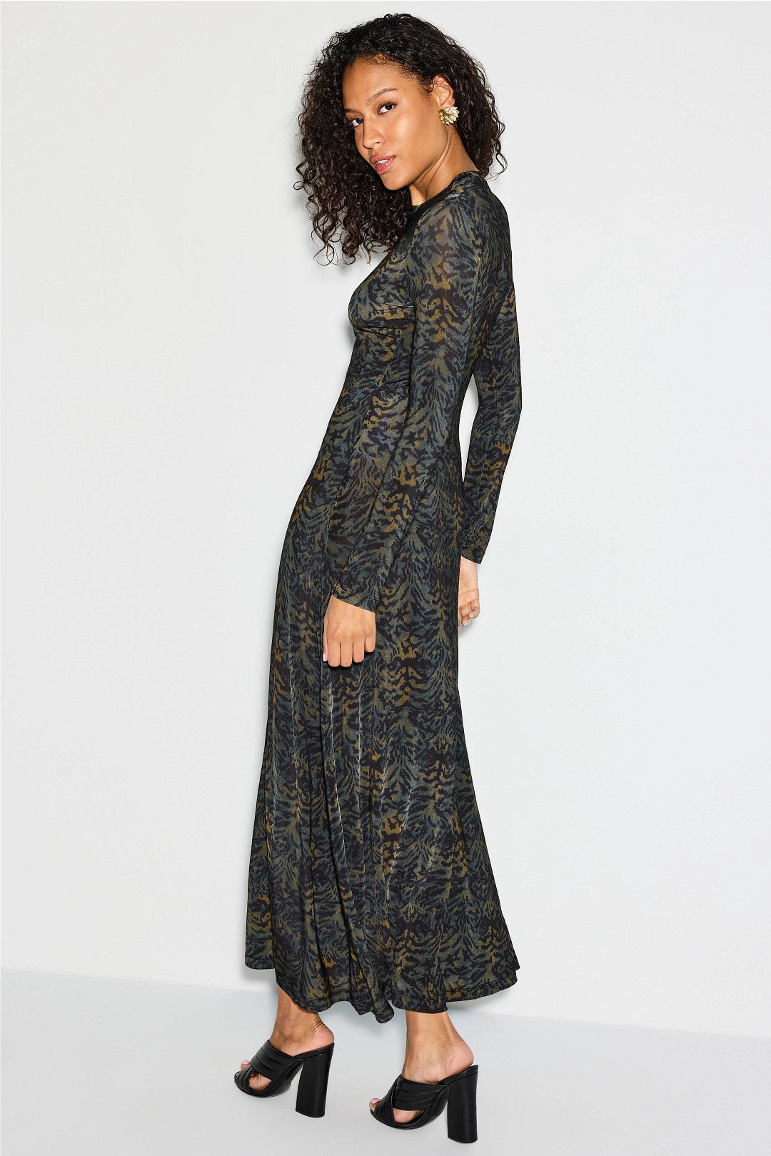 Amari Jersey Long Sleeve Dress by Ulla Johnson 2