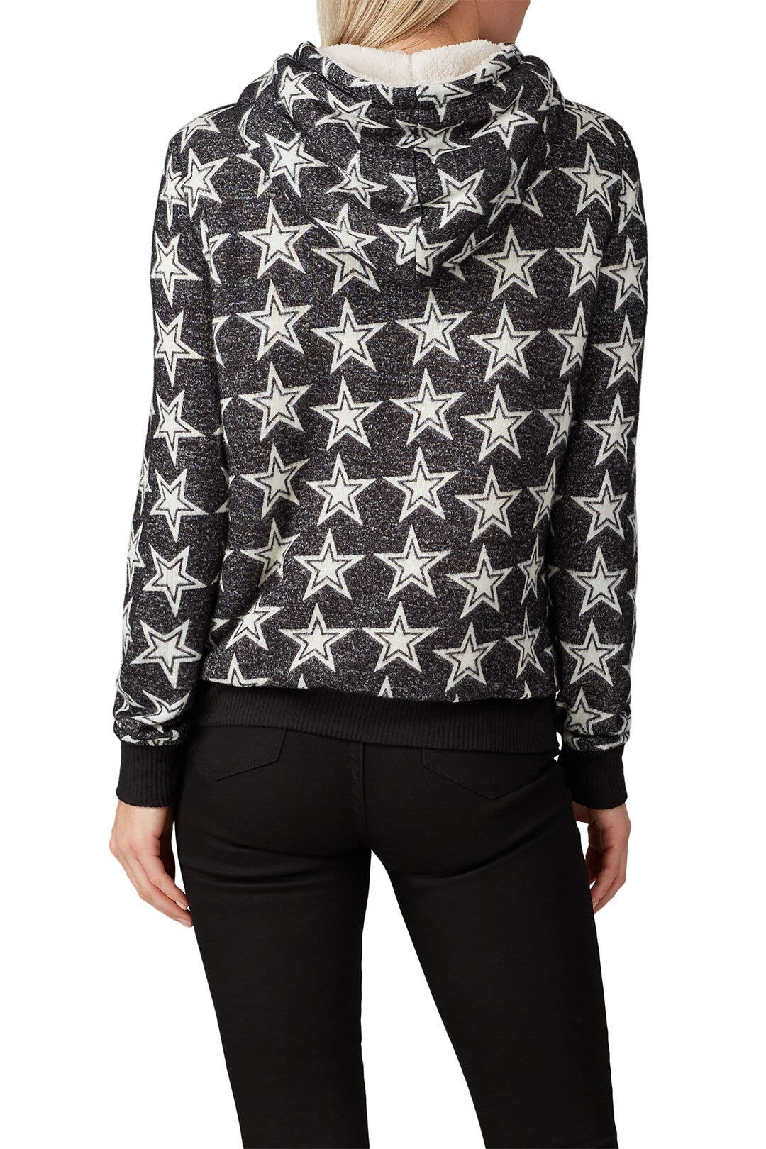 Remington Faux Sherpa Hoodie by B Collection by Bobeau 2