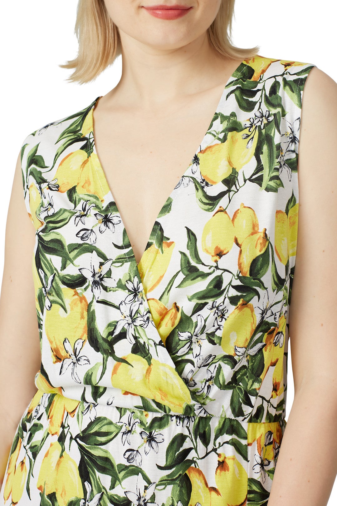 Lemon Printed Maxi by JUNAROSE 1