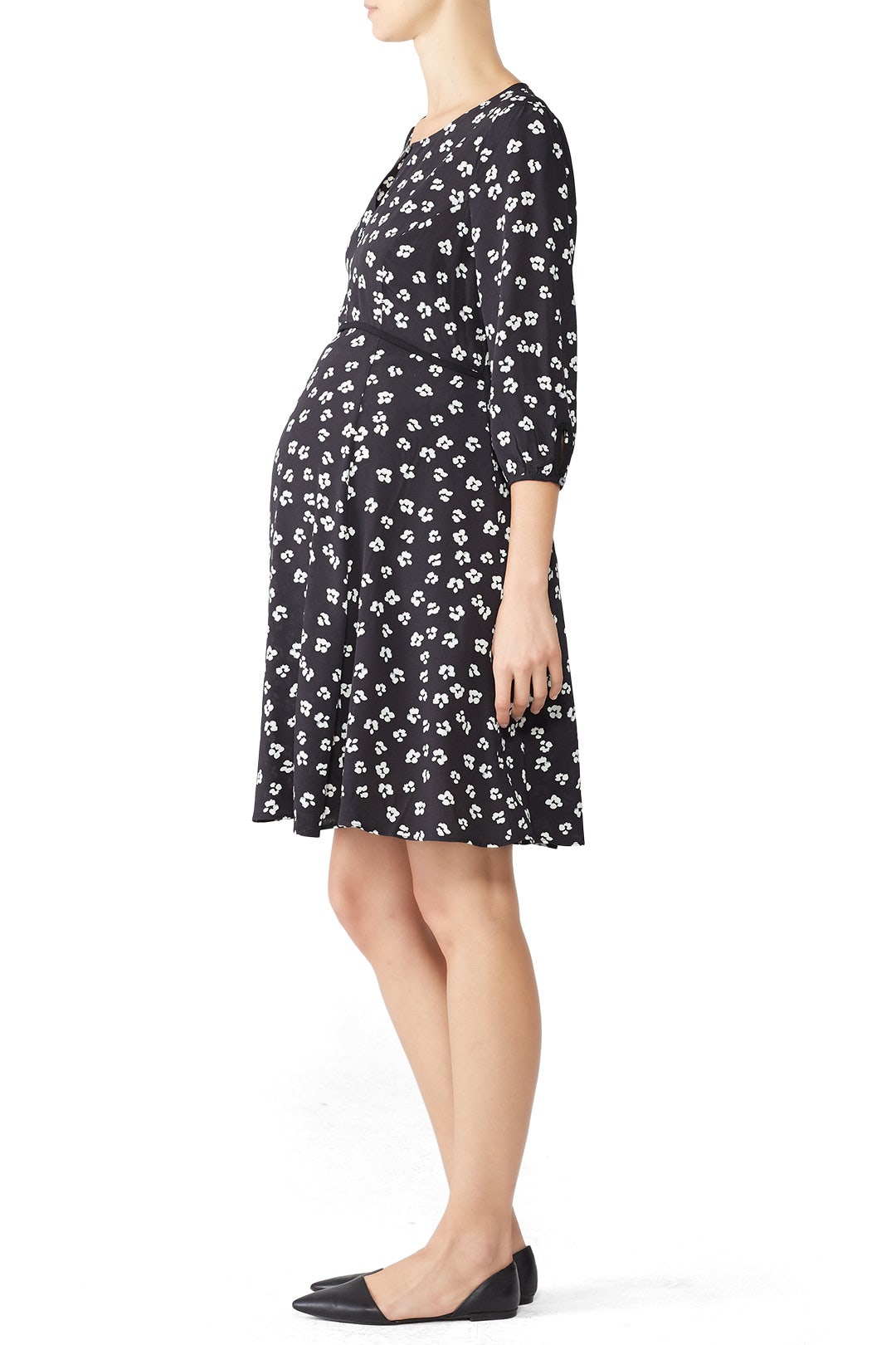 Brooke Keyhole Nursing Maternity Dress by Seraphine 2