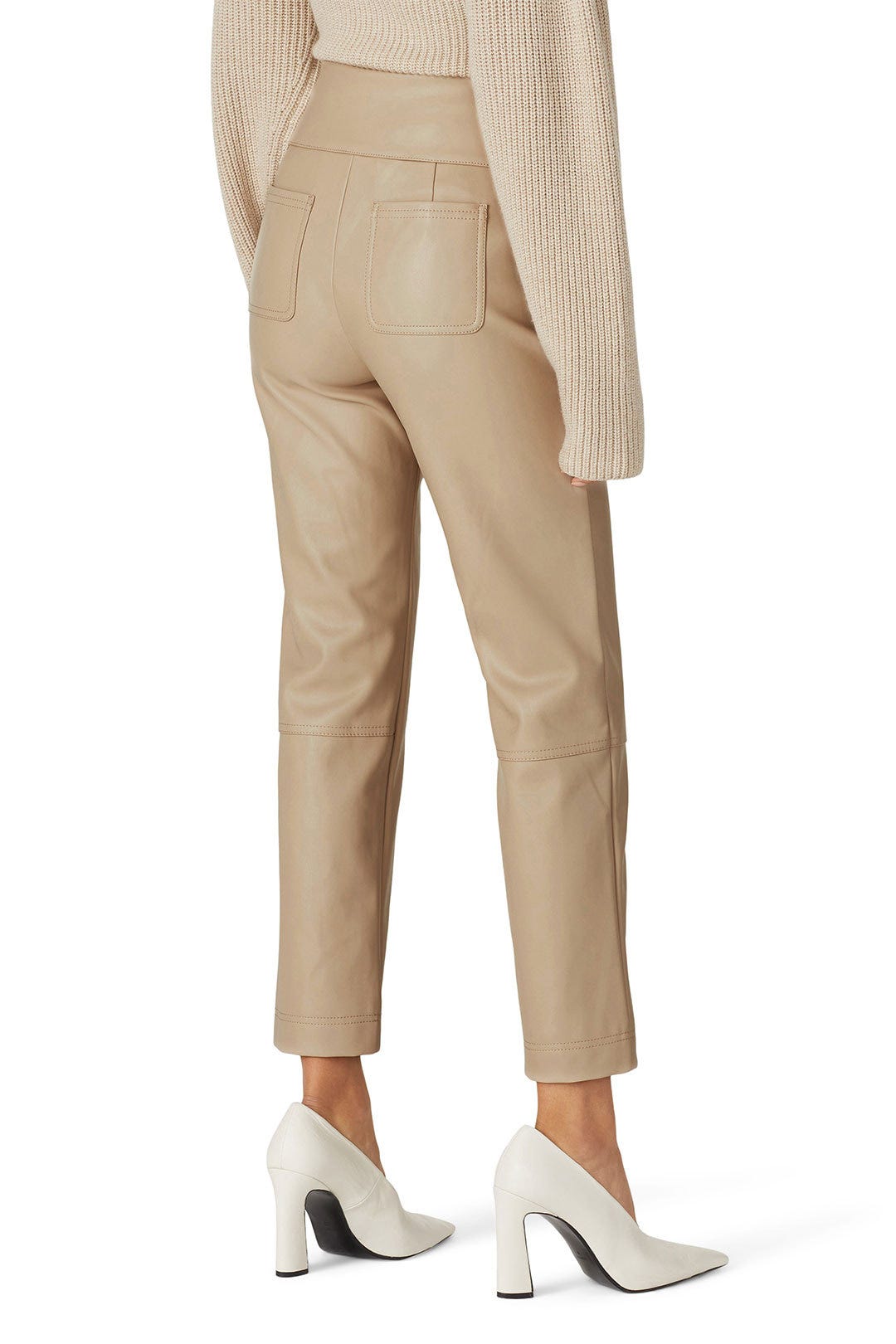 Tessa Faux Leather Pants by SIMKHAI 2