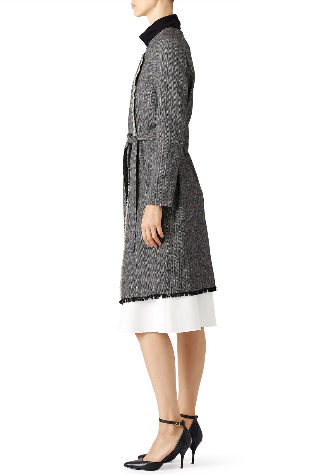 Grey Sycamore Coat by Line + Dot 1