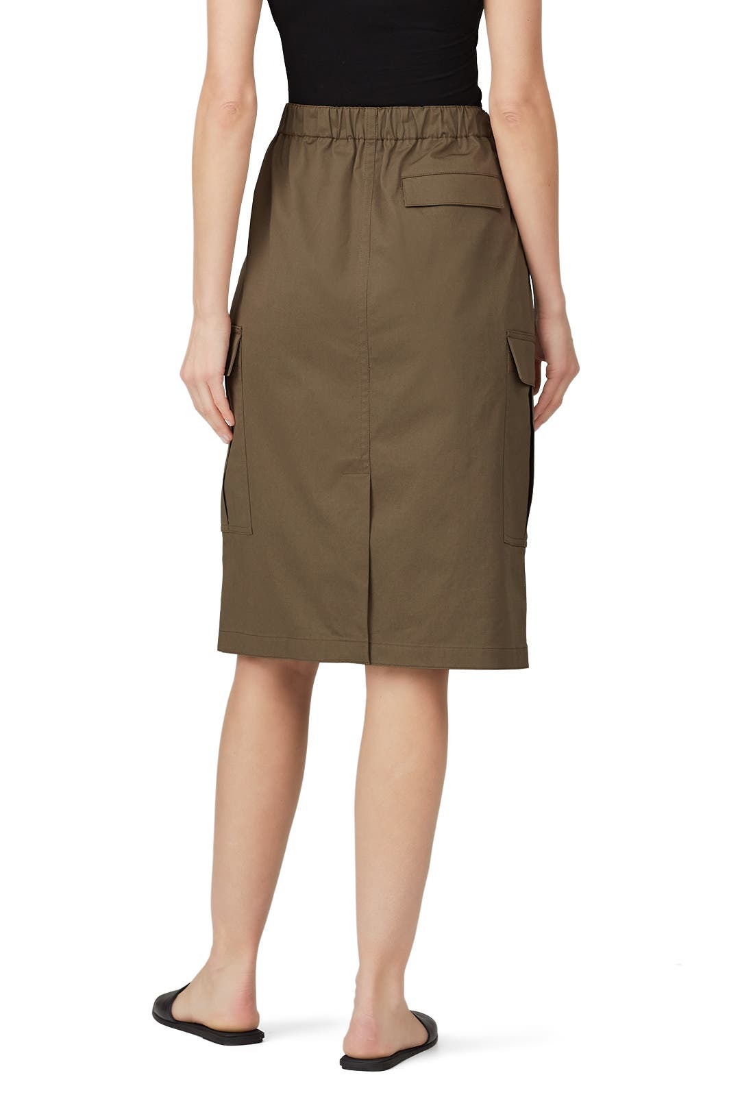 Theory｜SKIRTS (RELAXED CARGO SKIRT (O0709302 P3A)) Theory Relaxed Cargo Skirt | Grey | FARFETCH