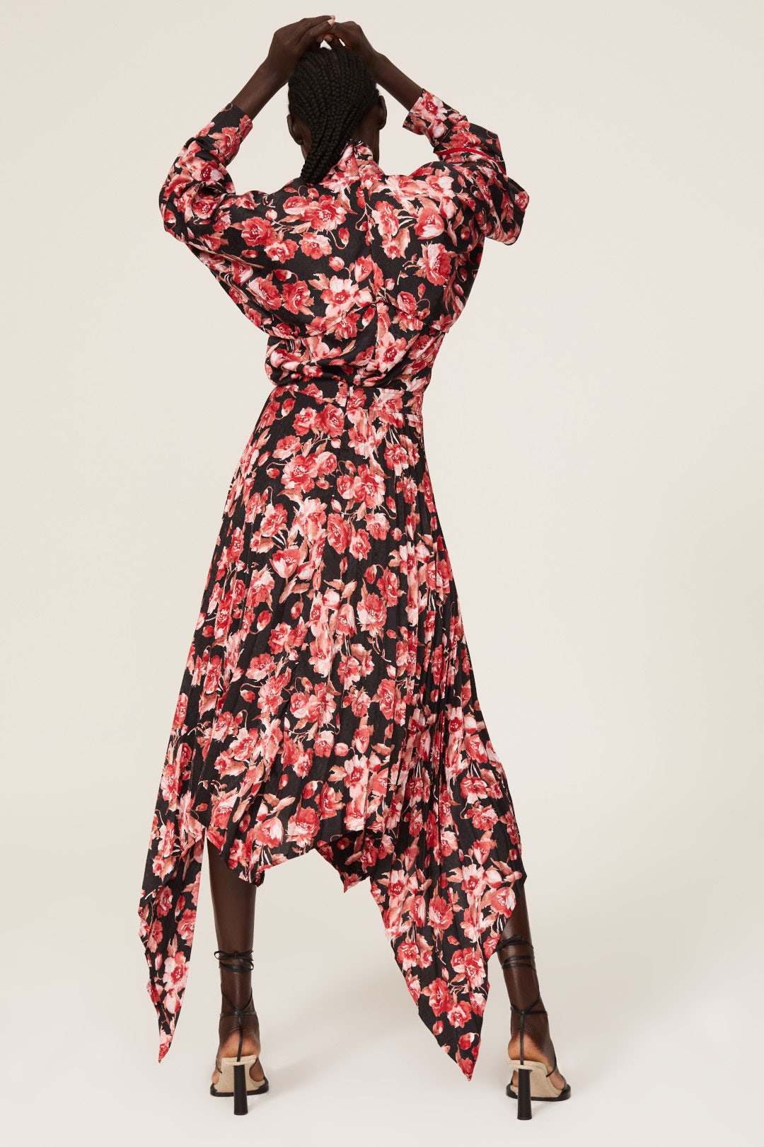 Nightmare Floral Pleated Skirt by Thebe Magugu 2