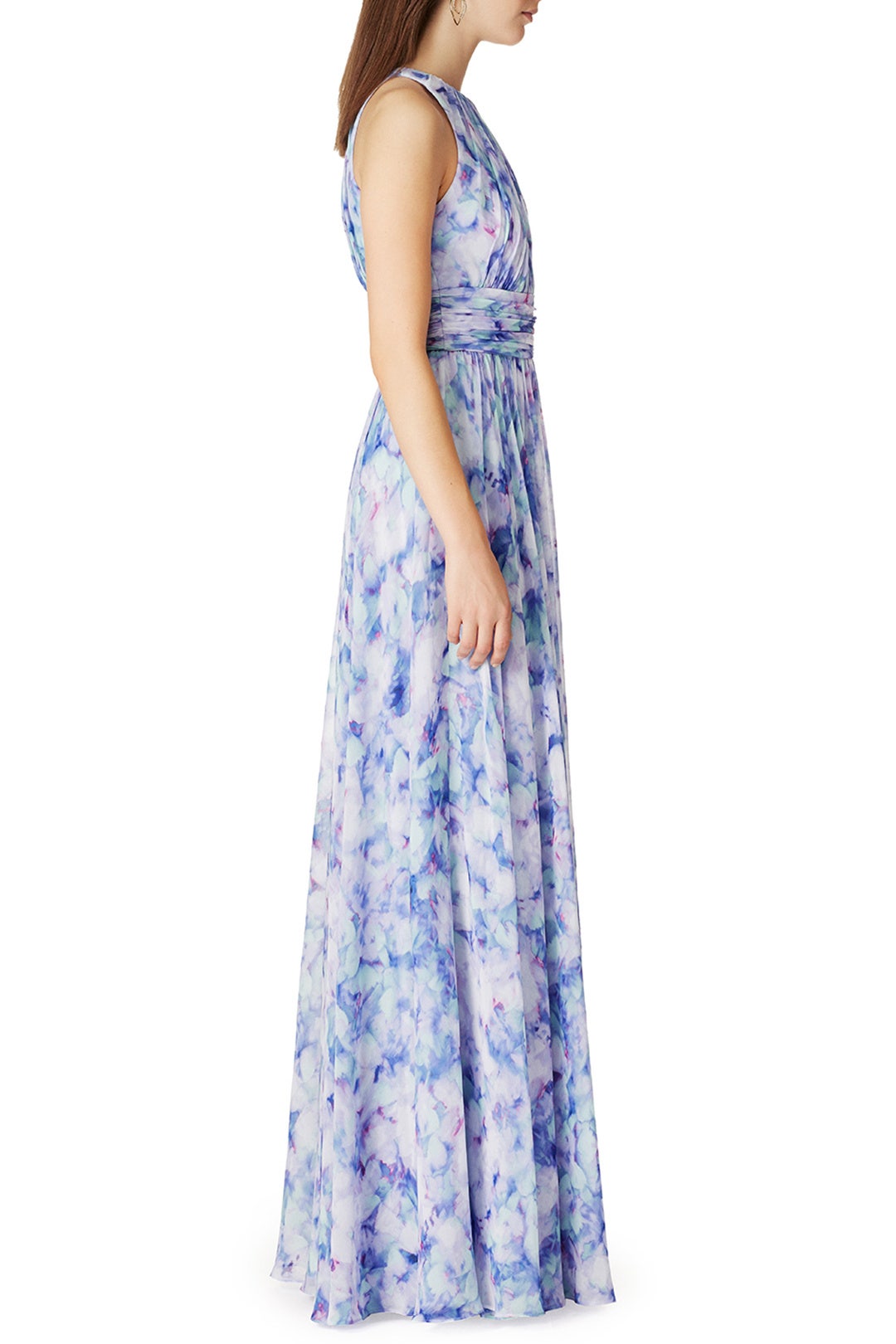 Water Lilies Maxi Dress by Badgley Mischka 2