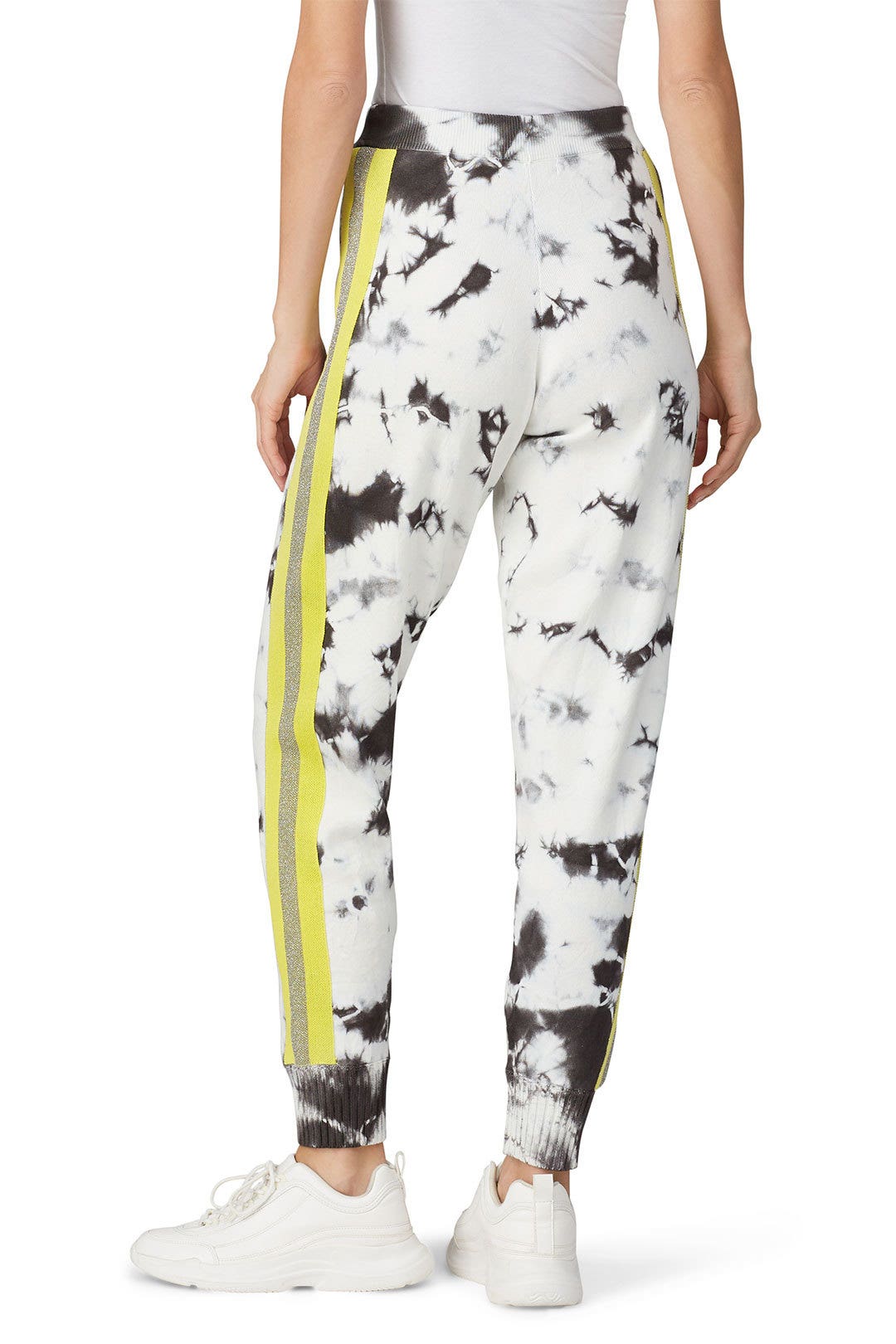 Tie Dye Side Stripe Joggers by Central Park West 2