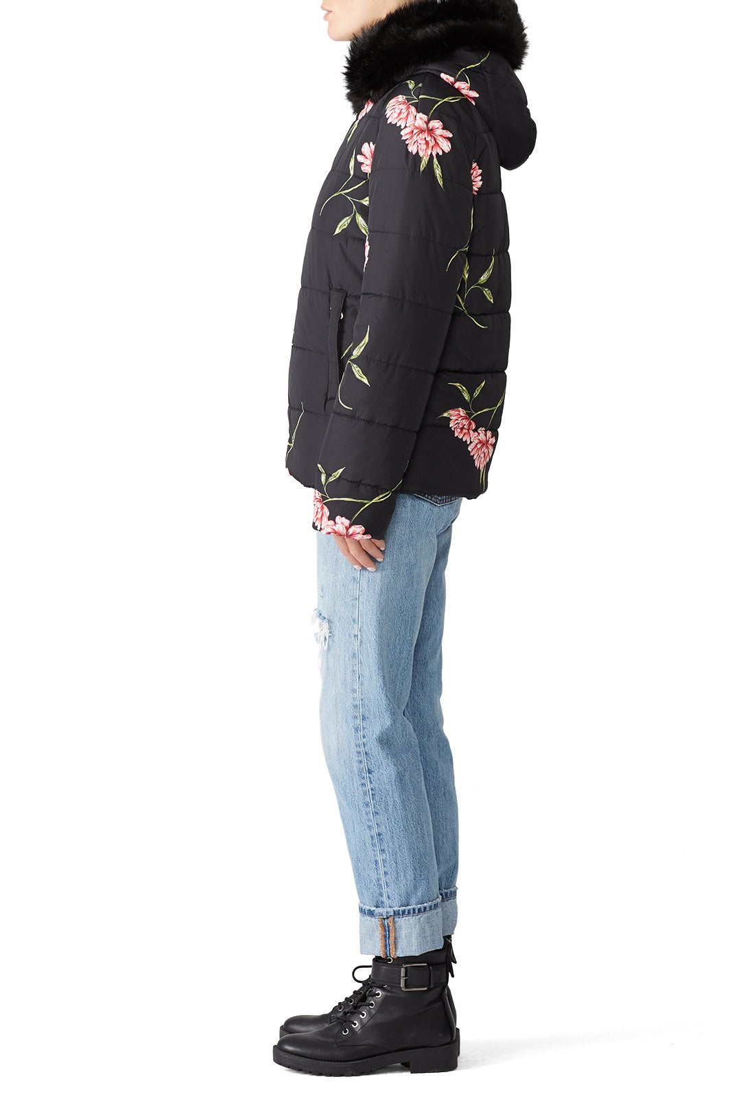 Floral Alpine Puffer Coat by Show Me Your Mumu 2