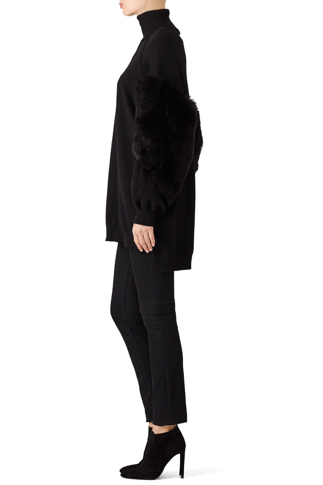 Emily Faux Fur Sweater by AQ/AQ 1