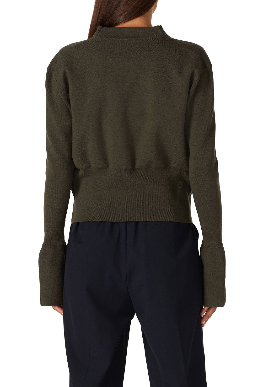 Green Cowl Neck Top by 3.1 Phillip Lim | Rent the Runway