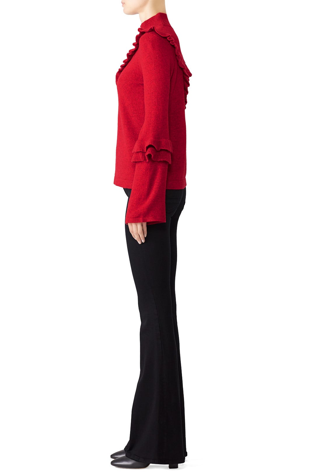 Red Shelley Sweater by Rebecca Minkoff 1