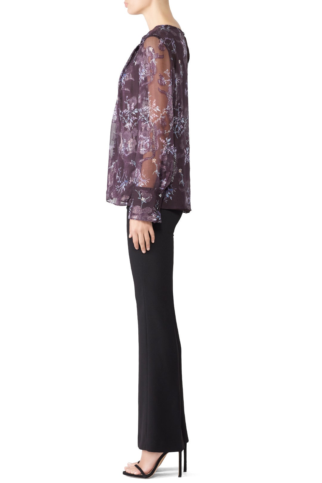 Winter Floral Knot Blouse by Jason Wu 1