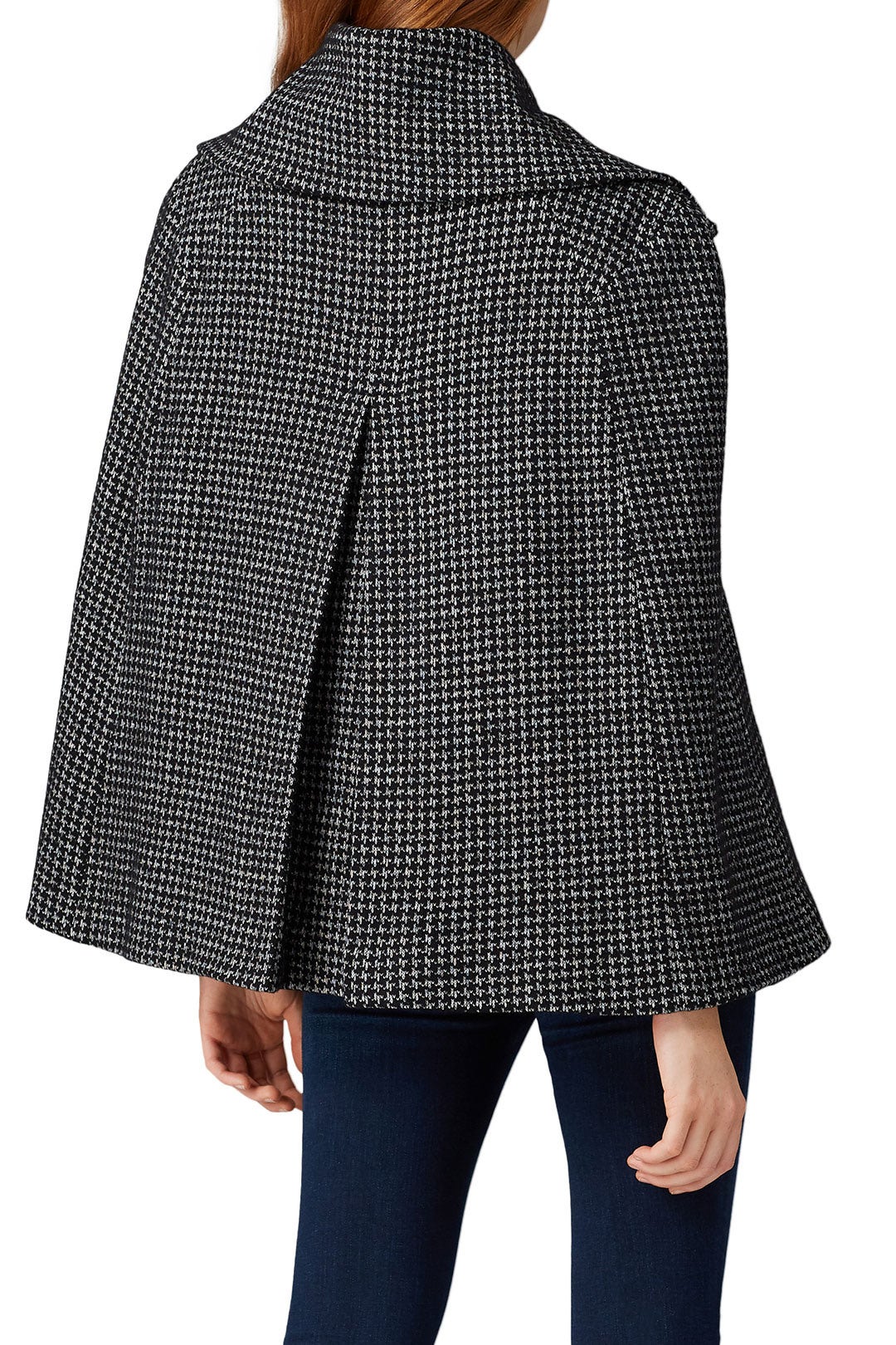 Houndstooth Cape by Nanette Lepore 2