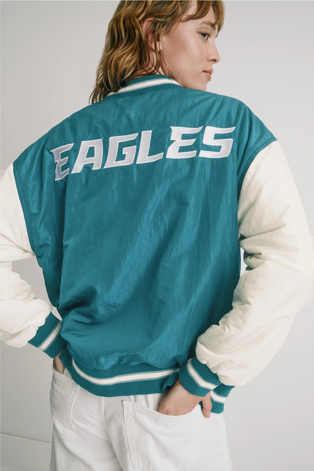 Eagles Bomber Jacket by Terez 2