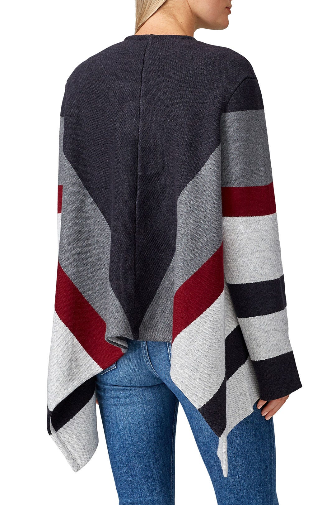 Striped Front Drape Cardigan by Thakoon x RTR 1