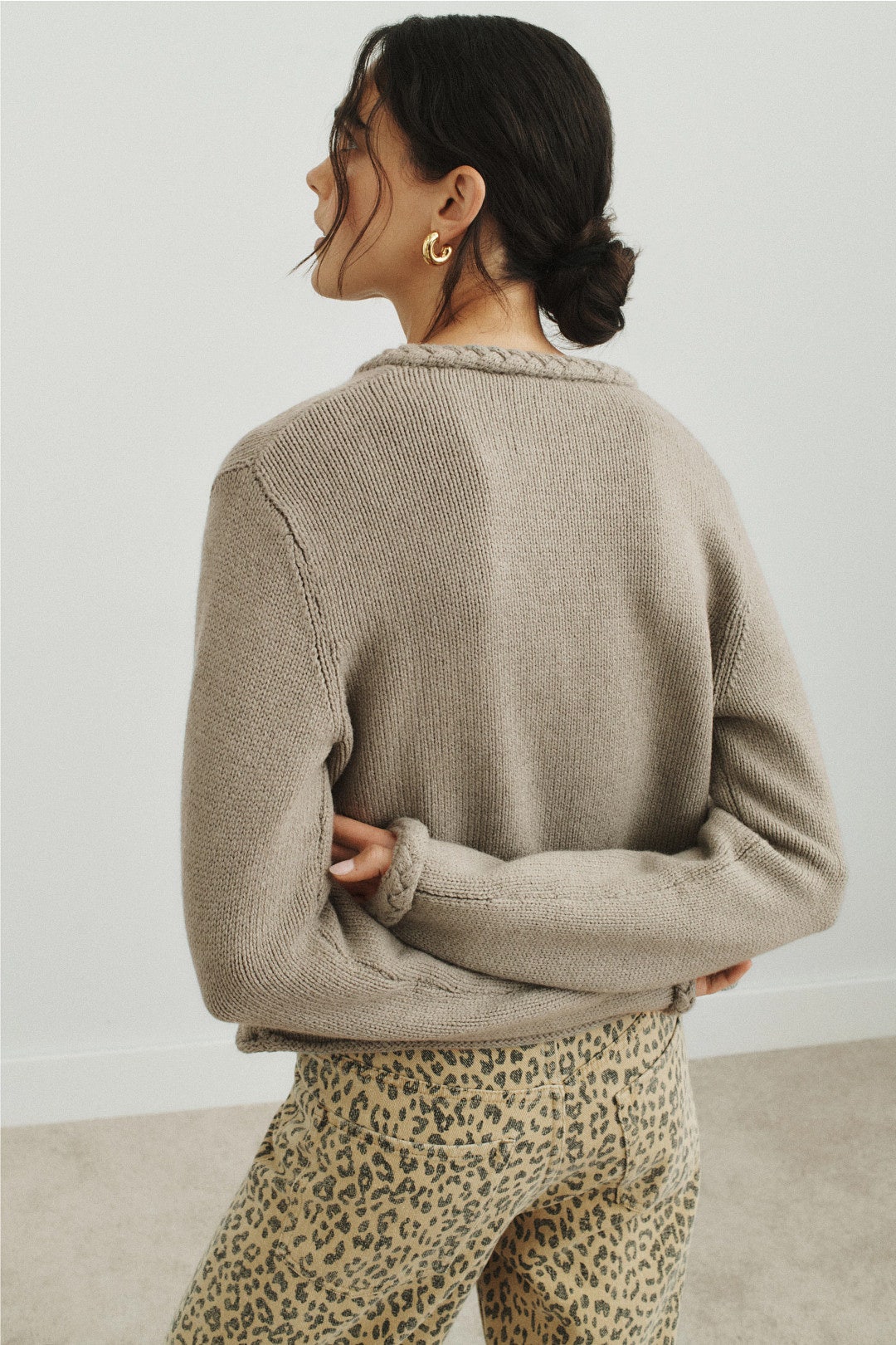 Doris Braided Cardigan by Ciao Lucia 2