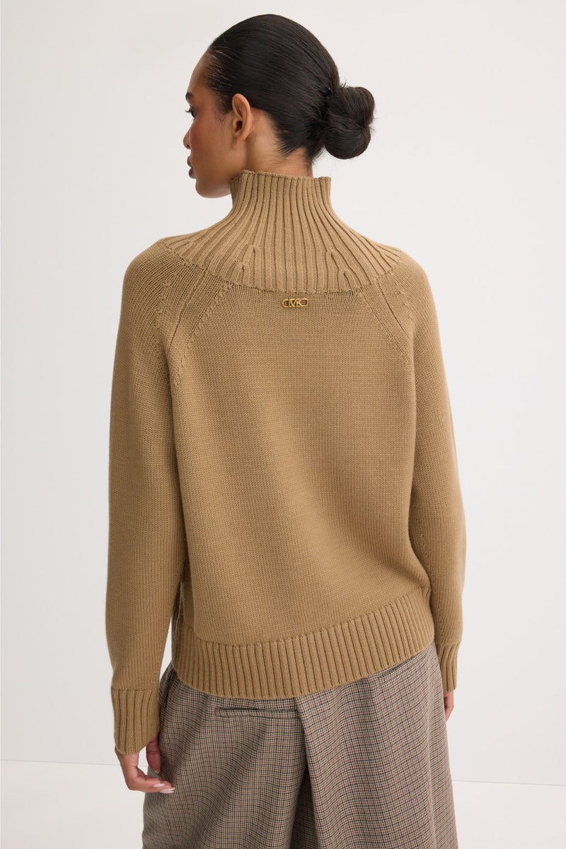 Camel Easy Sweater by MICHAEL KORS - Photo 2