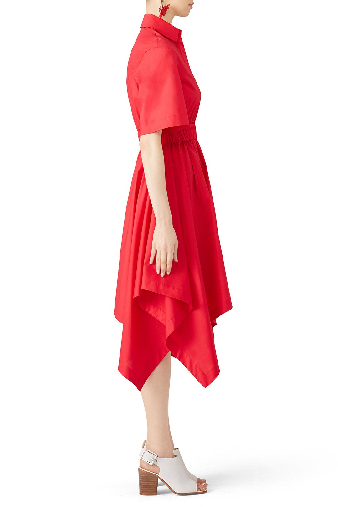 Red Cali Shirtdress by Petersyn 2