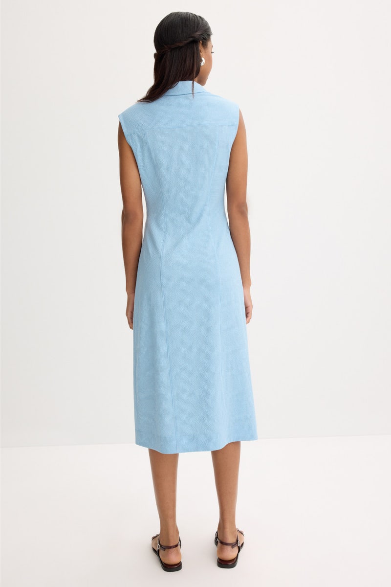Nera Mini Gingham Shirt Dress by Derek Lam 10 Crosby - Photo 2