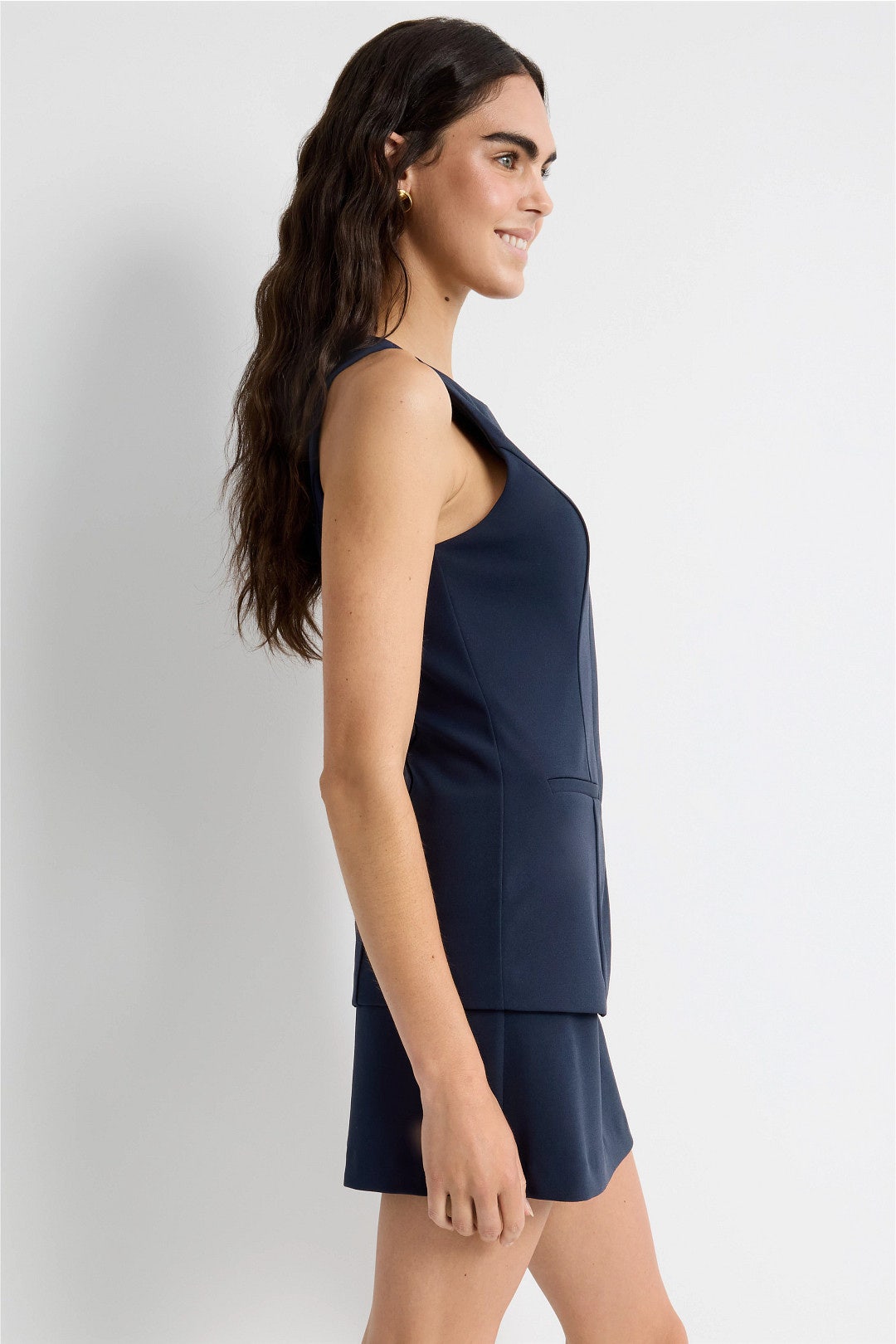 Tailored Vest Combo Mini Dess by Donna Morgan 1