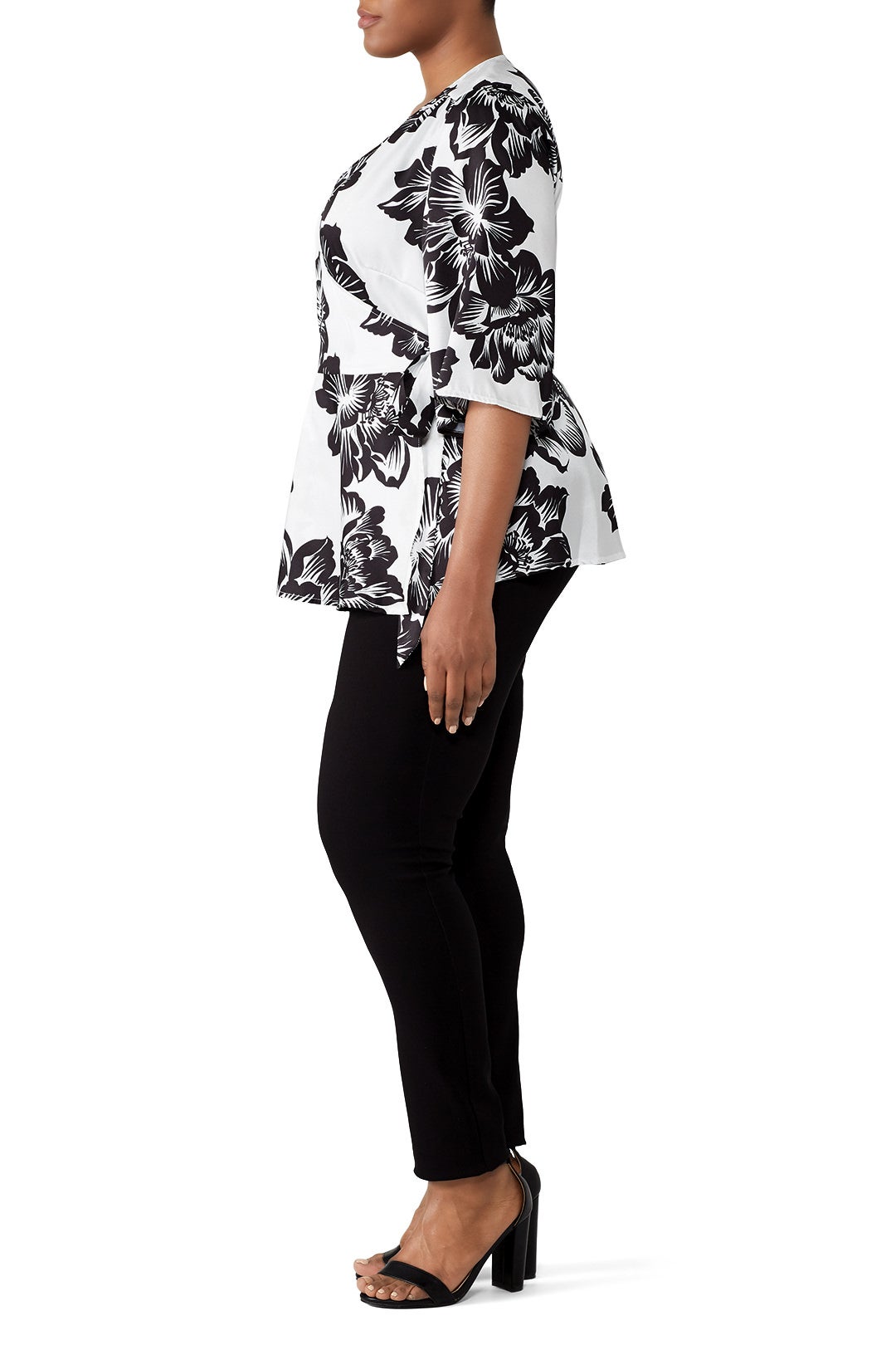 Pleated Wrap Top by ELOQUII 1