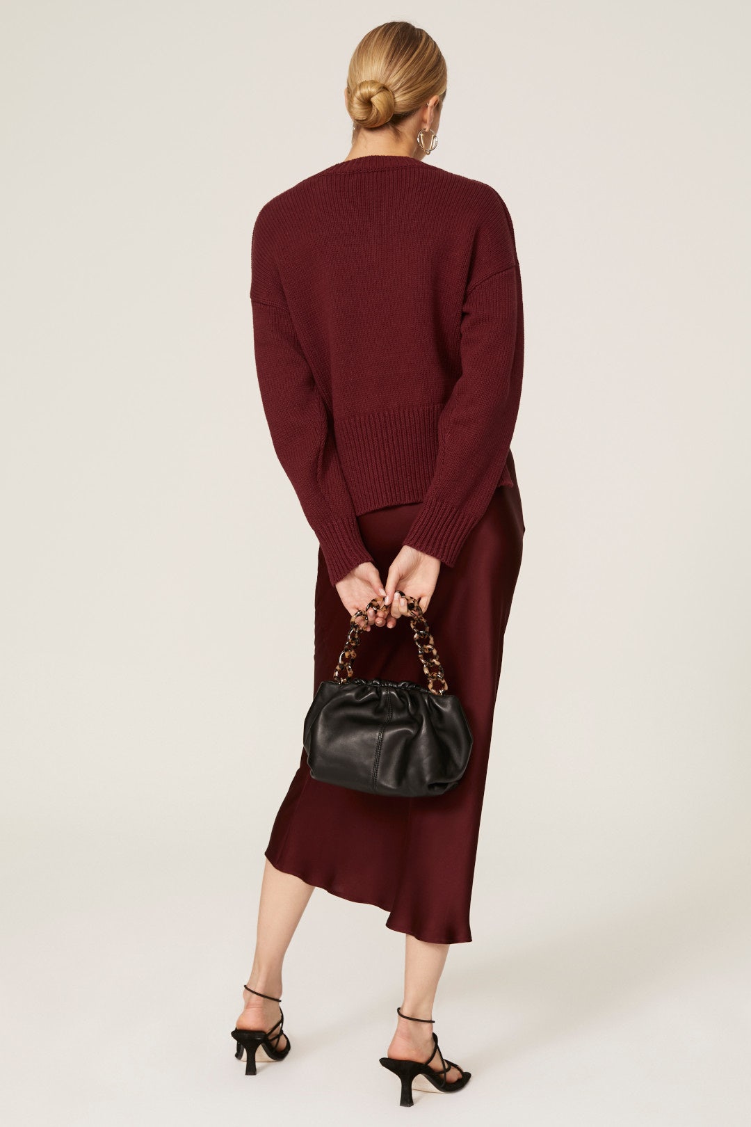 Red V-neck Sweater by Jason Wu x RTR 2
