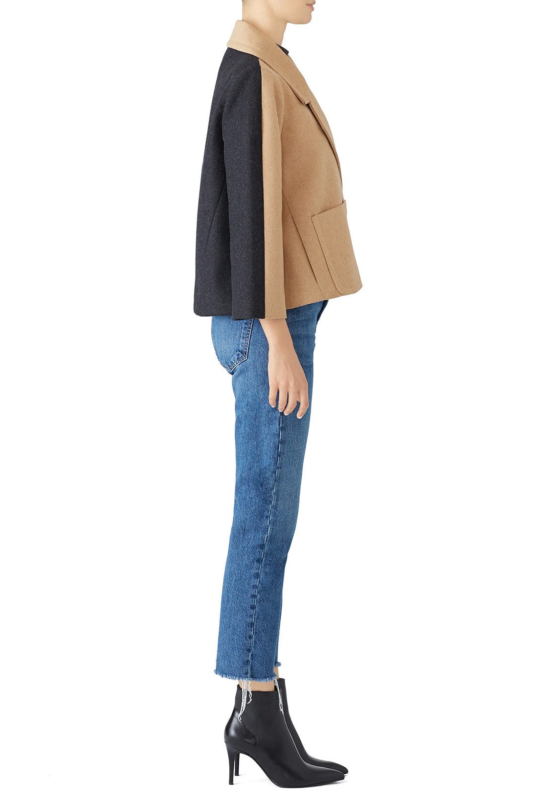 Camel Collar Jacket by KAUFMANFRANCO 1