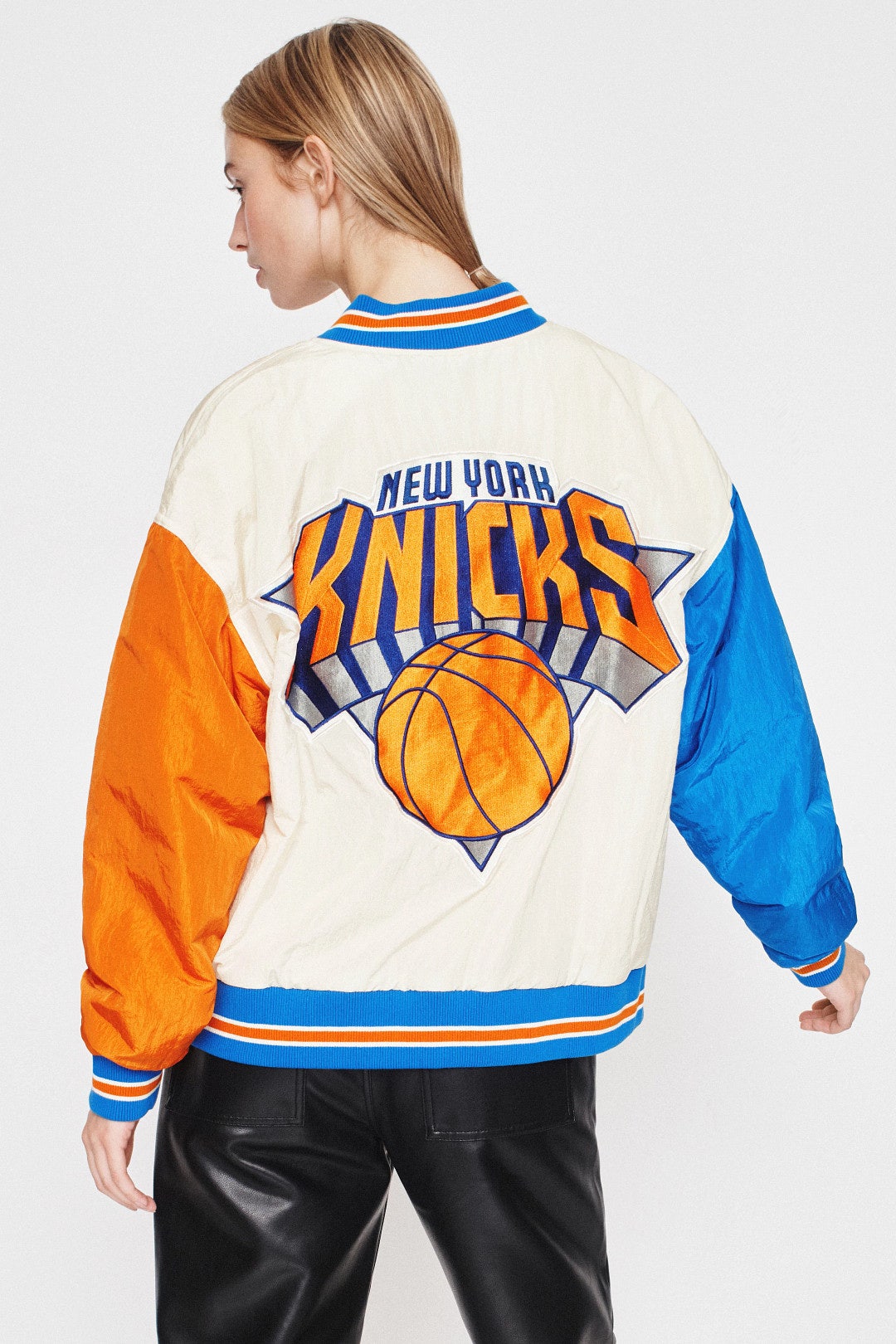 Knicks Bomber Jacket by Terez 2