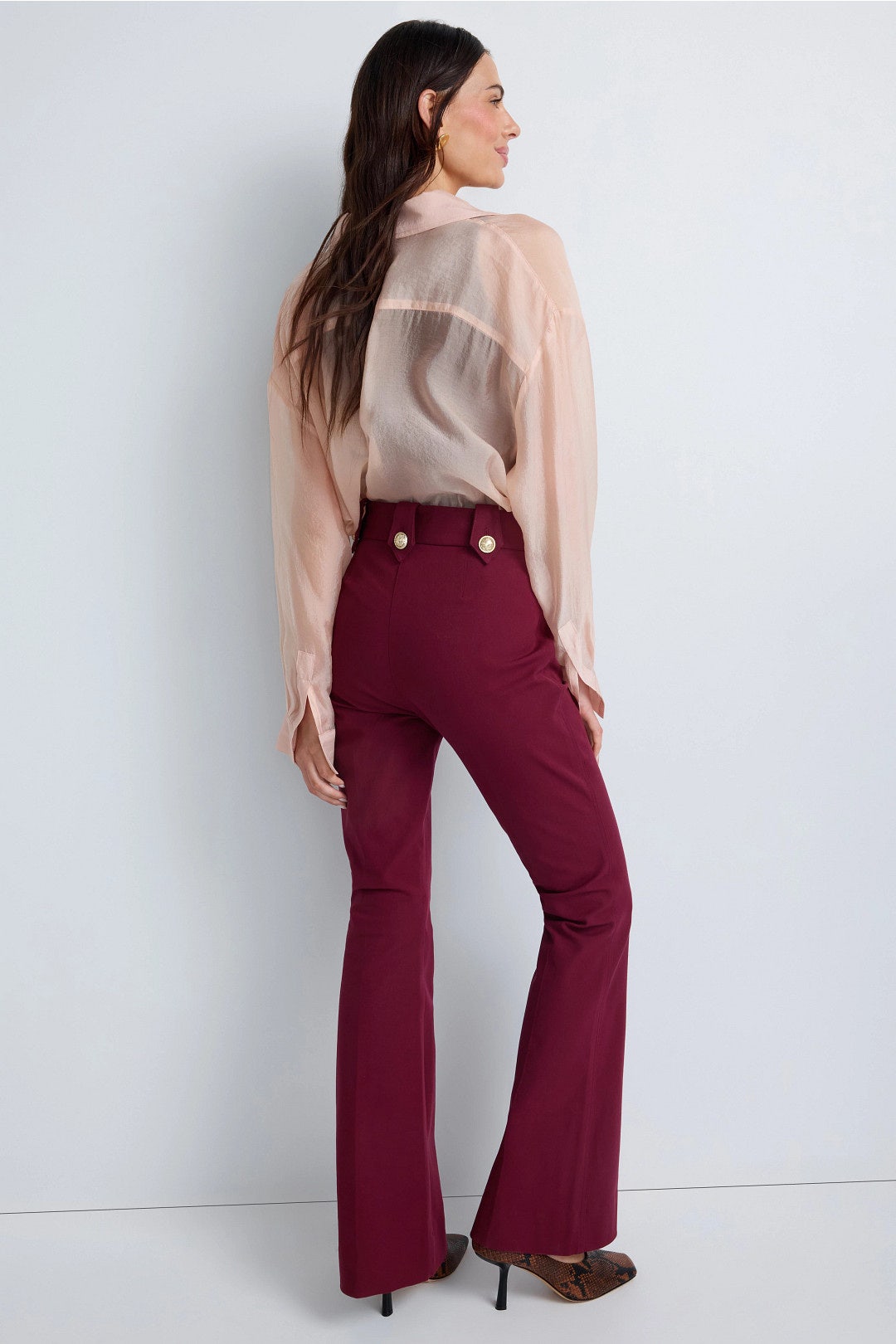 Robertson Flare Leg Pants by Derek Lam 10 Crosby 2