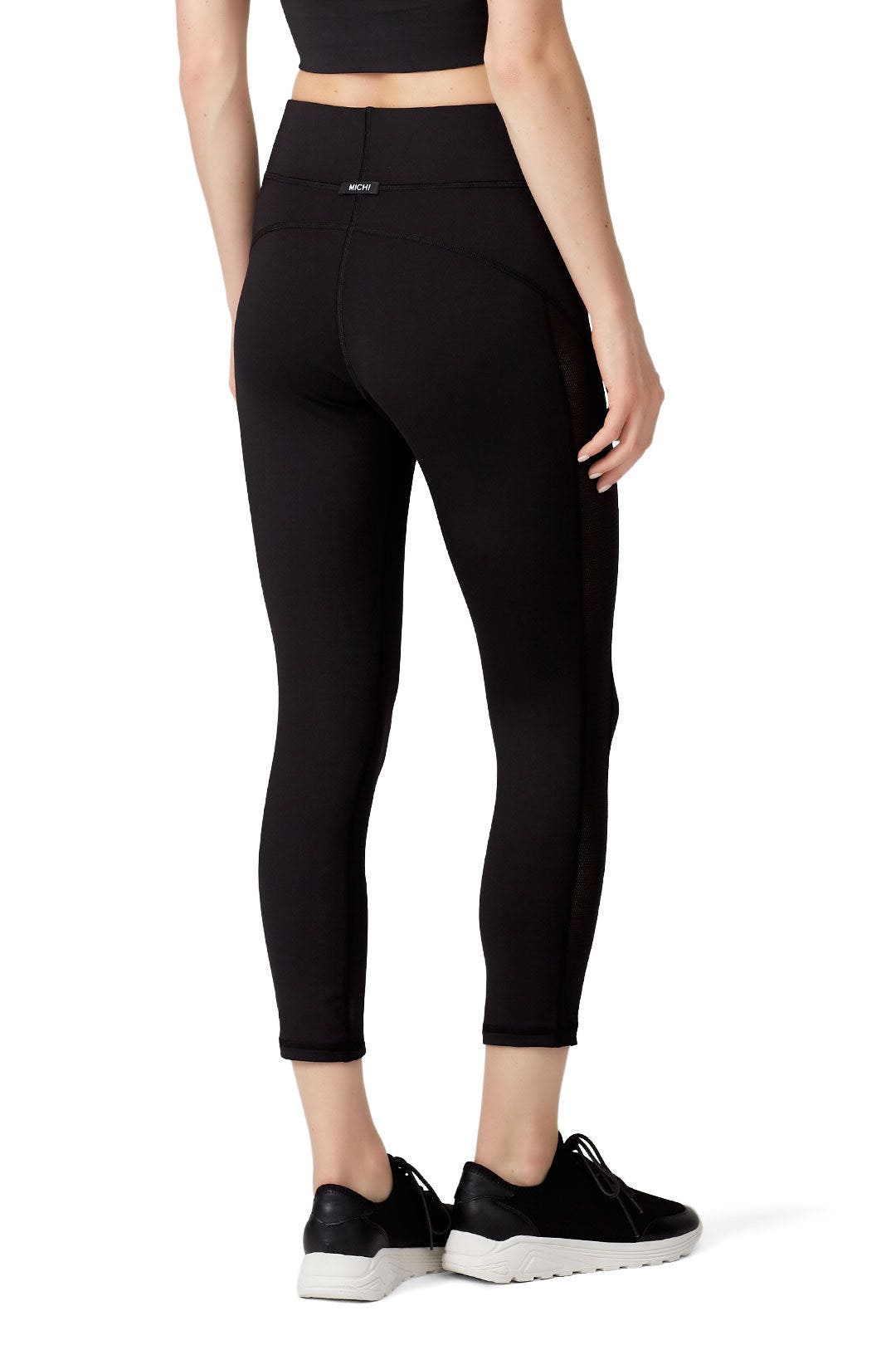 Stardust Crop Leggings by MICHI 1