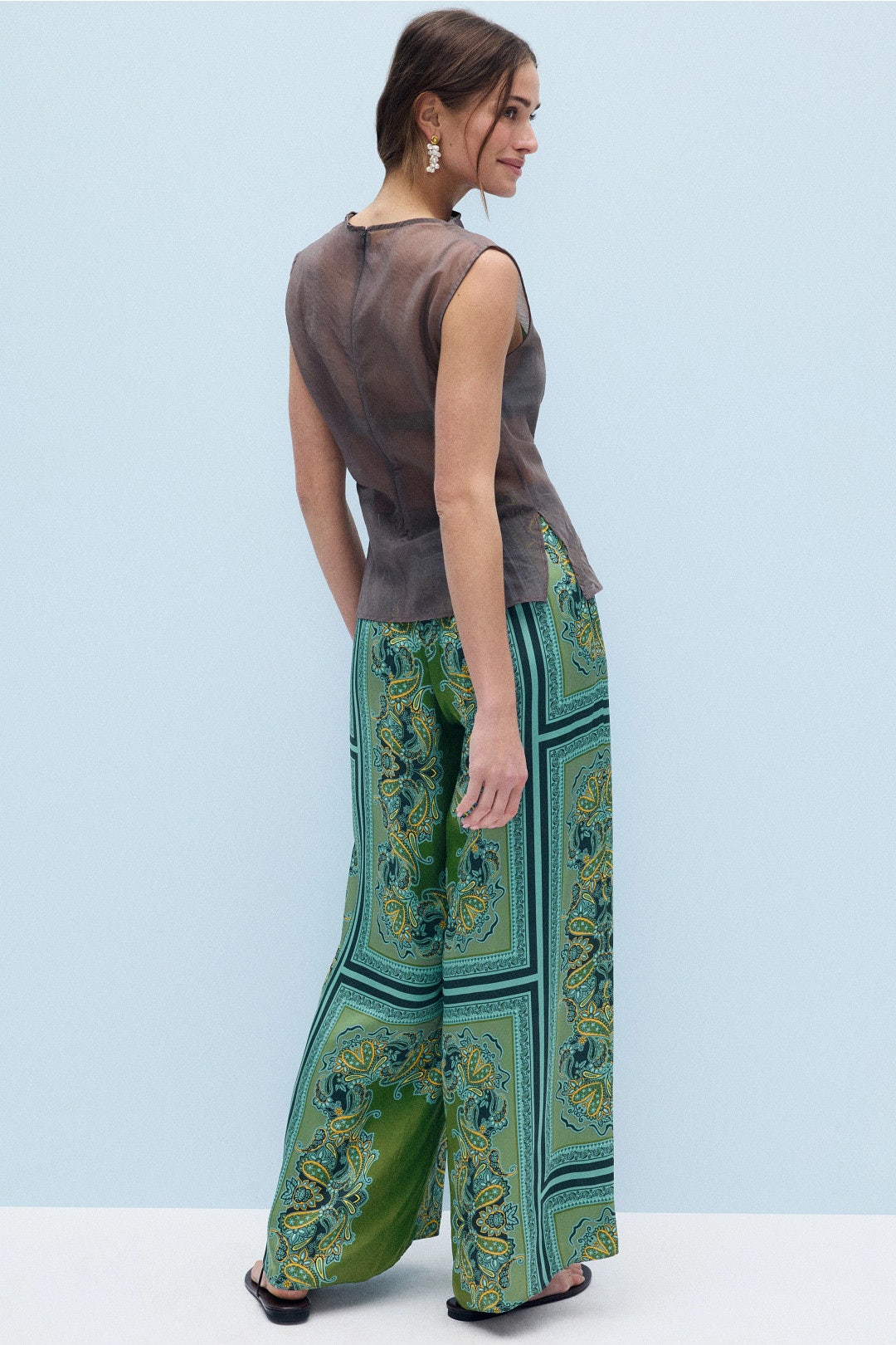 Selena Wide Leg Trousers by MISA Los Angeles 2