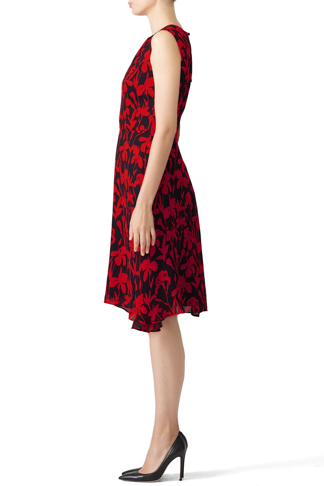 Iris Print Anna Dress by Milly 1