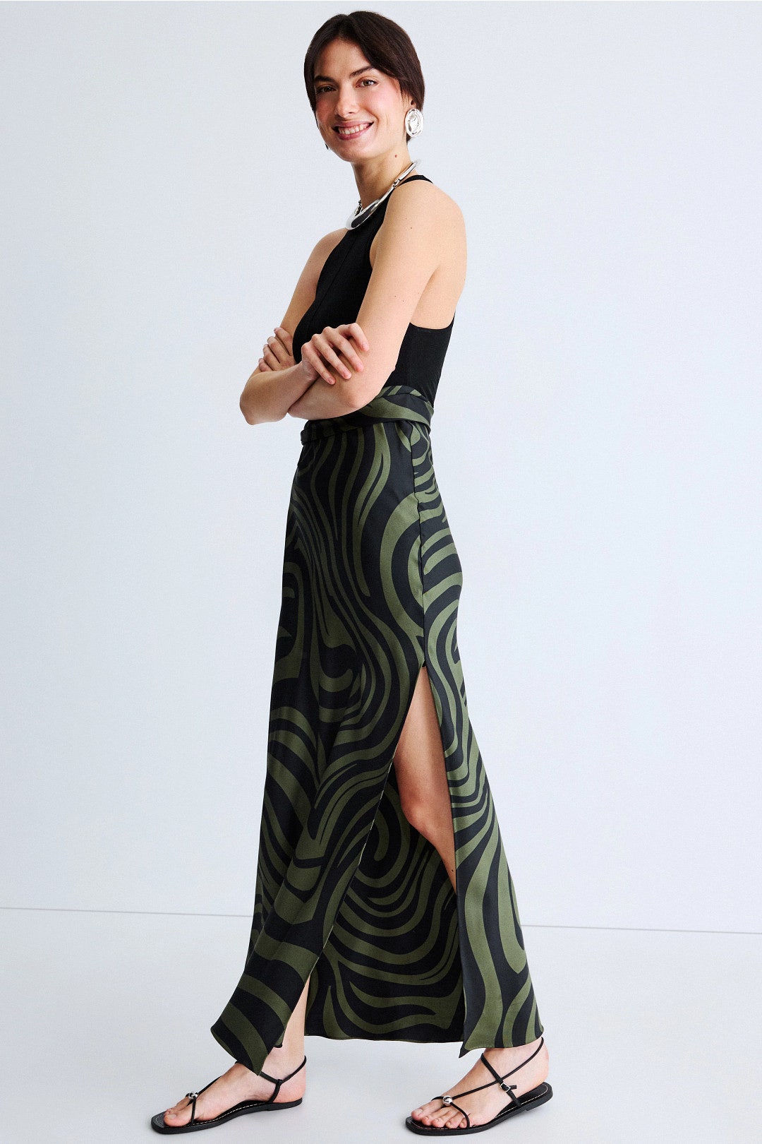 Jordyn Maxi Dress by Nanushka 1