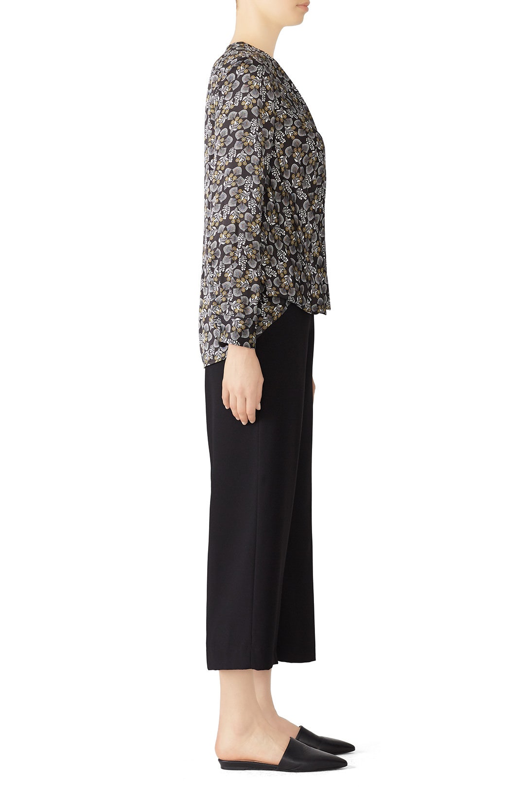 Faux Wrap Floral Blouse by Slate & Willow 2