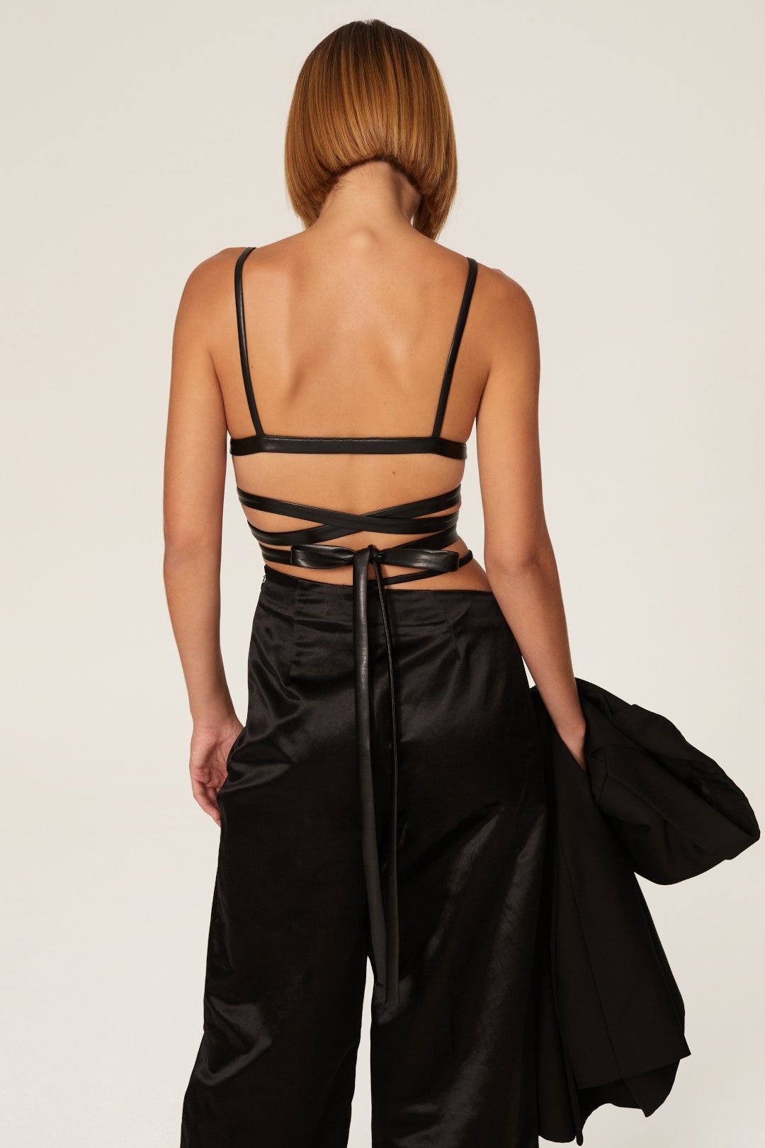 Heaven Lace Up Bra by Andamane 2