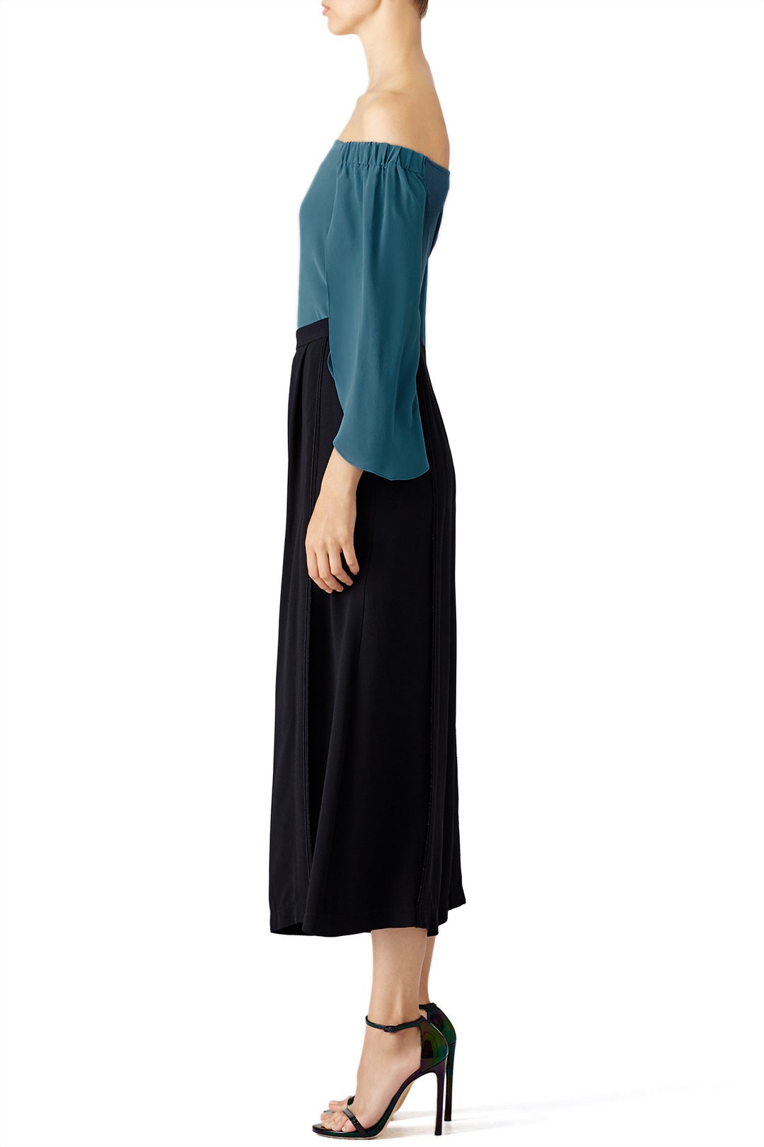 Teal Off Shoulder Top by Bailey 44 2