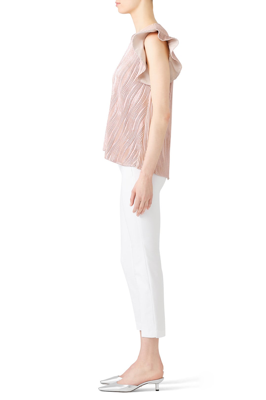 Rose Gold Ava Top by Hunter Bell 1