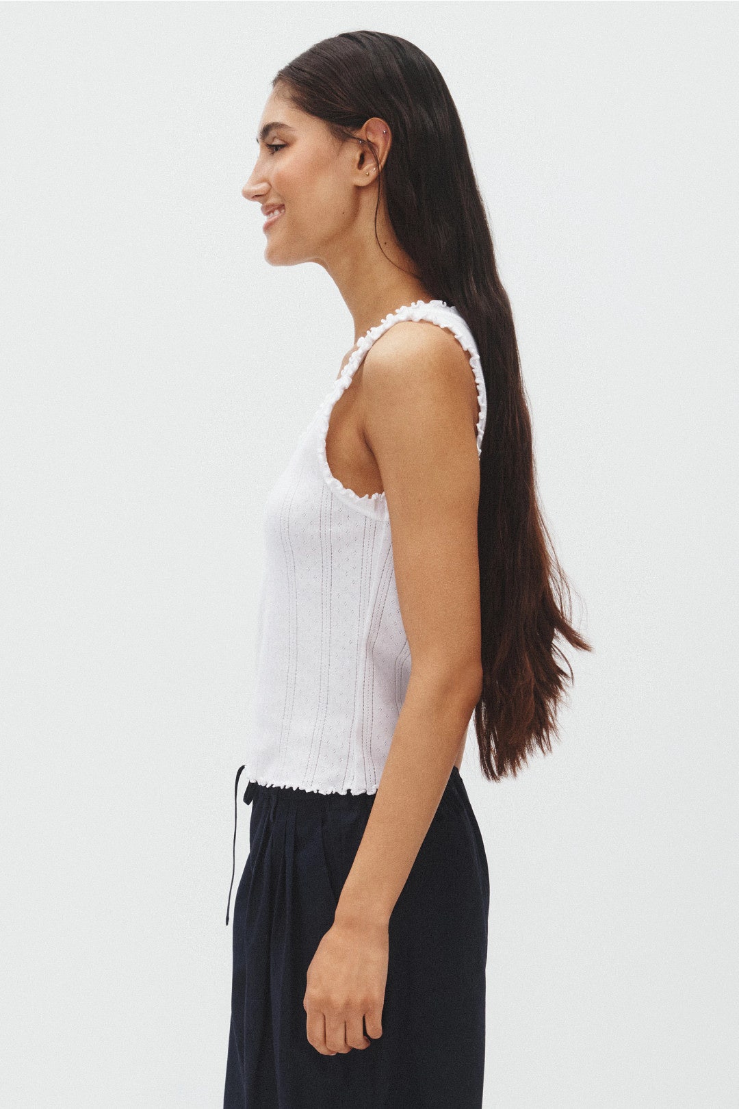 Pointelle Rib Ella Tank Top by NIC + ZOE 1